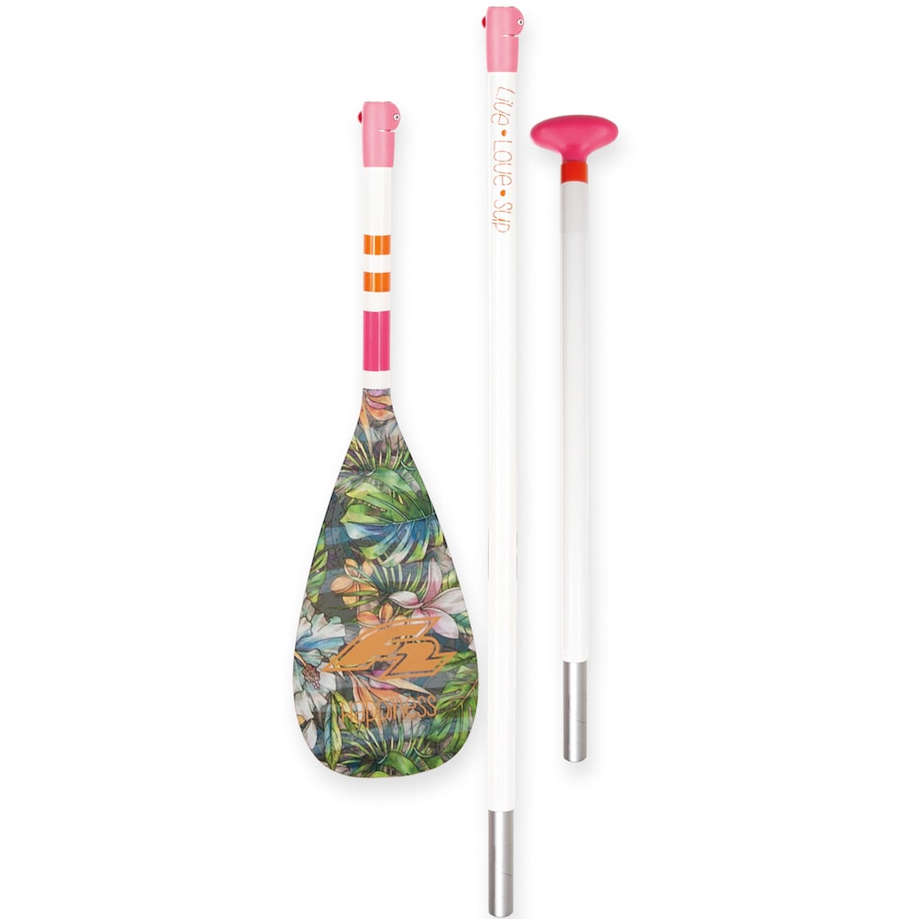 F2 SUP-Paddel »Fiberglas Paddel Happiness«, (Set, 3 St.)