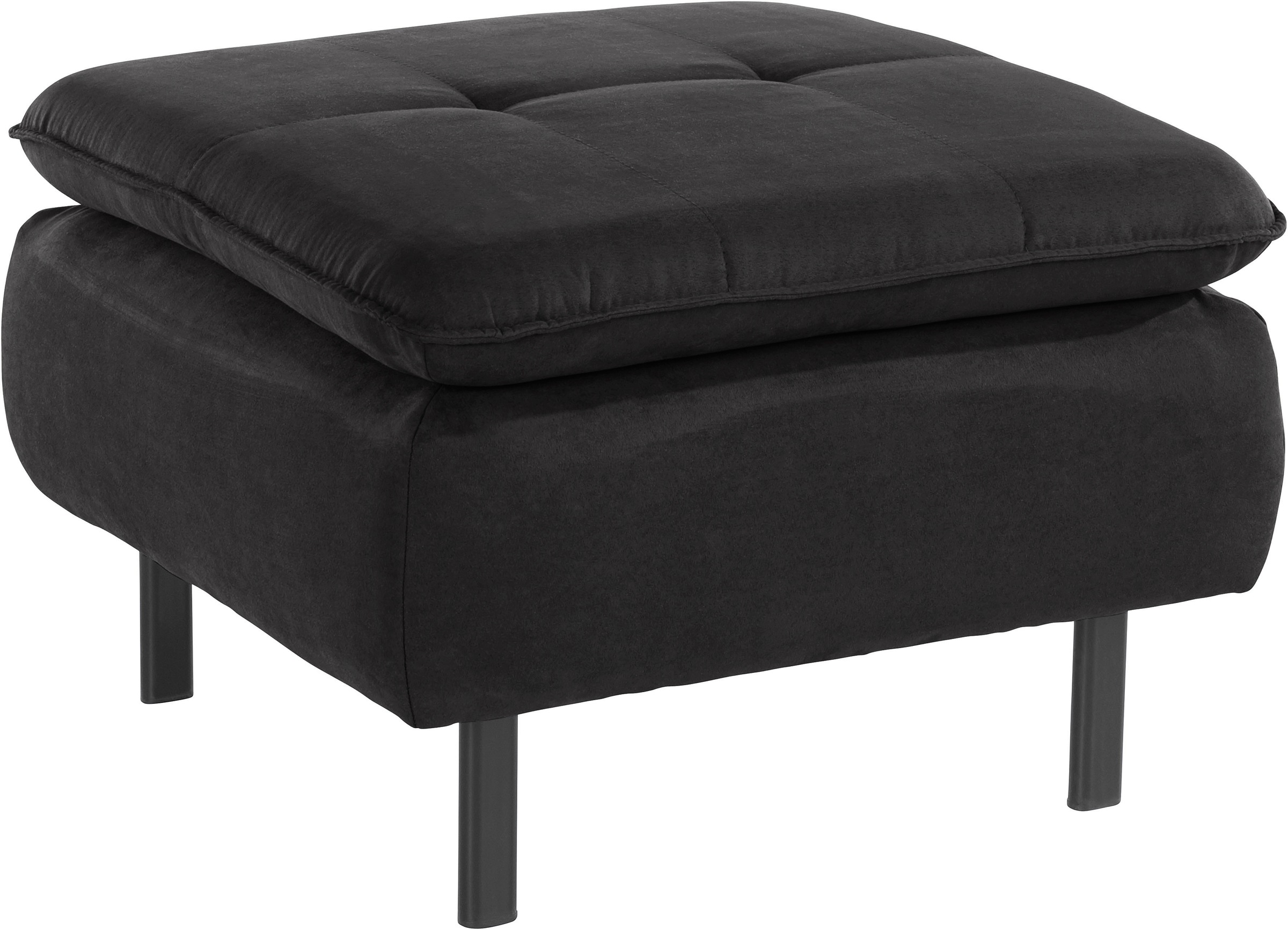 INOSIGN Polsterhocker »Birkholm«, passend zur Serie "Birkholm", B/T/H: 65/65/44 cm