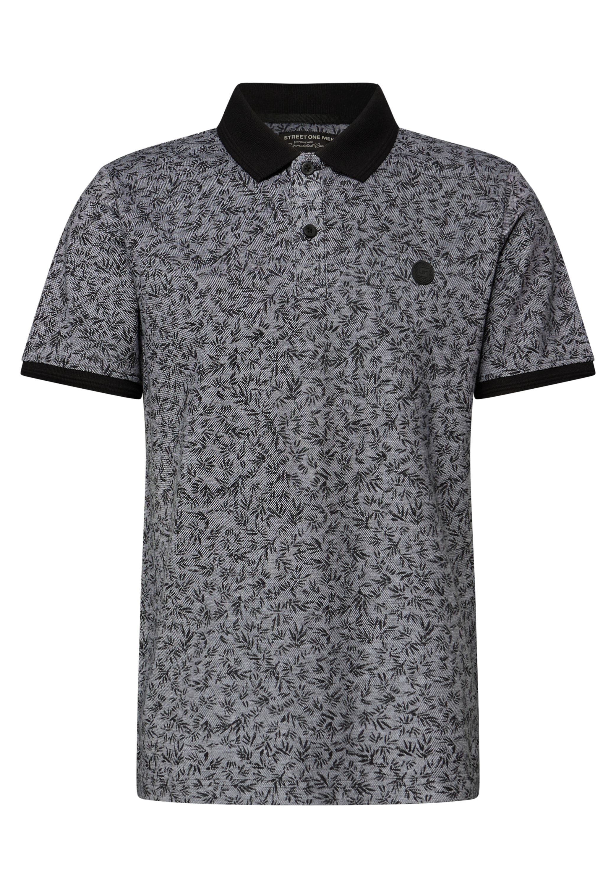 STREET ONE MEN Poloshirt aus reiner Baumwolle