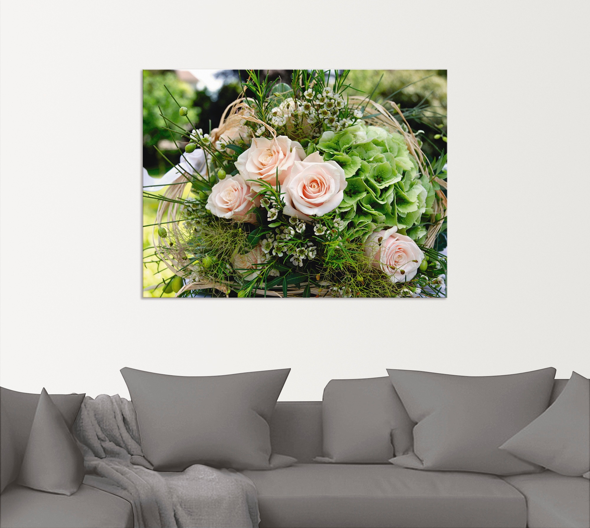 Artland Wandbild »Blumenstrauss«, Blumen, (1 St.), als Alubild, Outdoorbild, Leinwandbild, Poster in verschied. Größen
