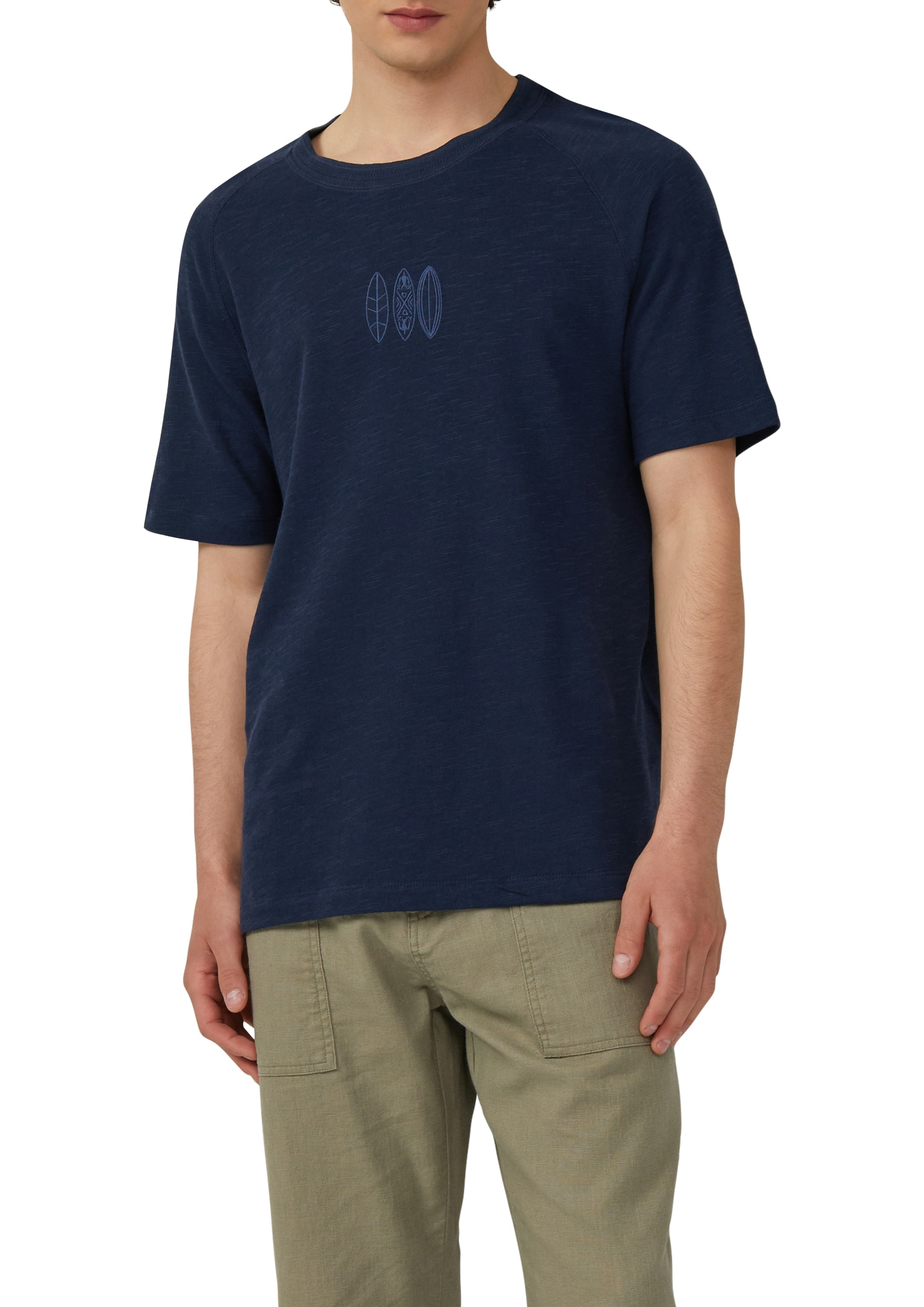 s.Oliver T-Shirt, mit Stickerei auf der Brust günstig online kaufen