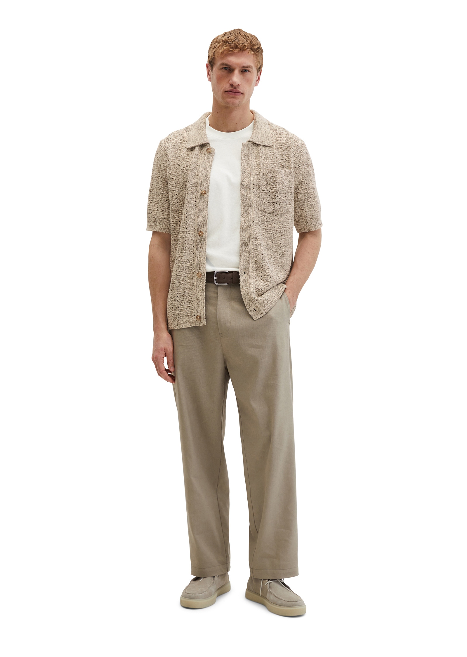 Marc O'Polo Cardigan »aus lockerem Bändchengarn«