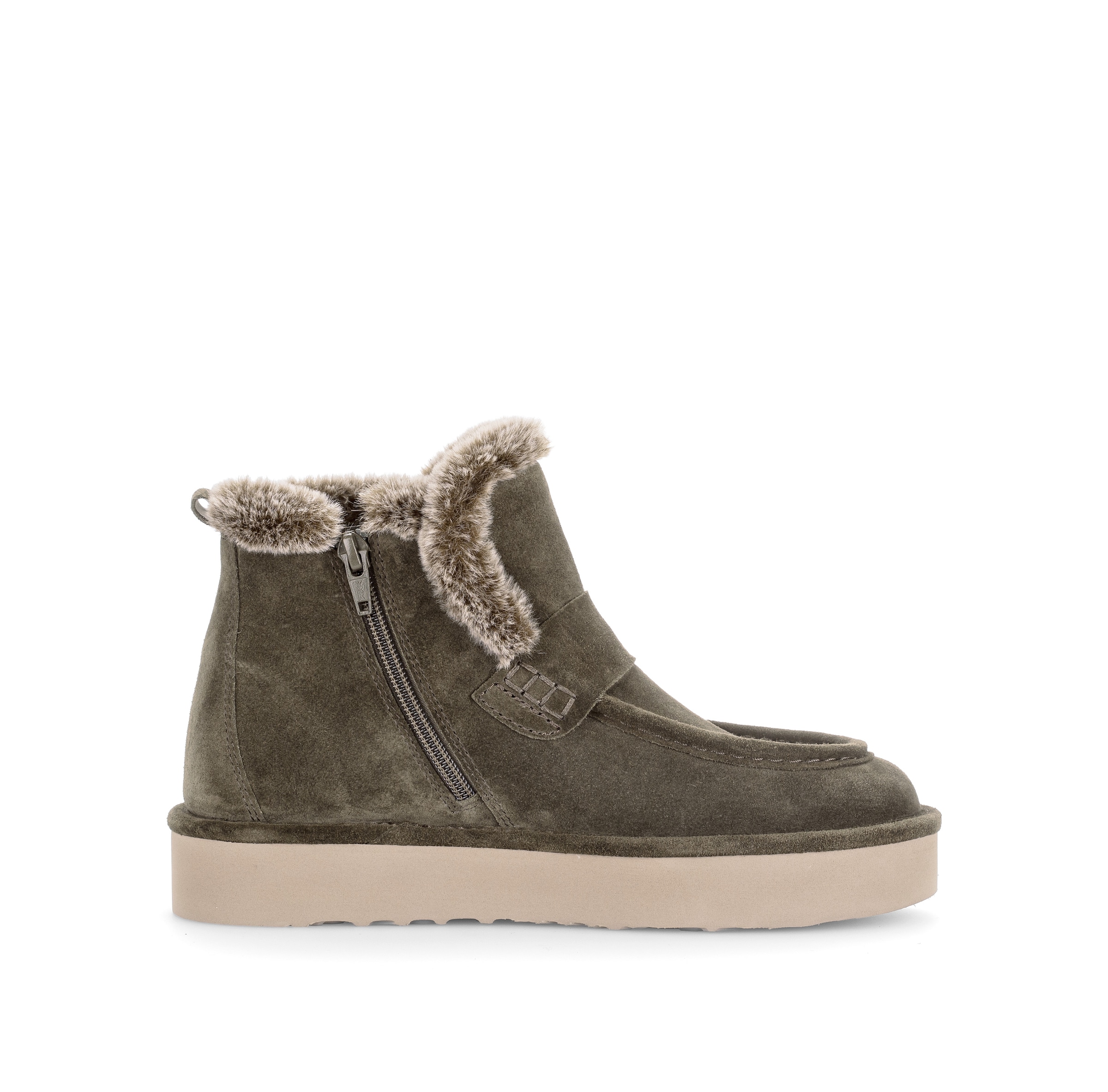 Gabor Winterboots  Plateau, Stiefelette, in angesagter Loafer-Optik, Weite G (= weit)