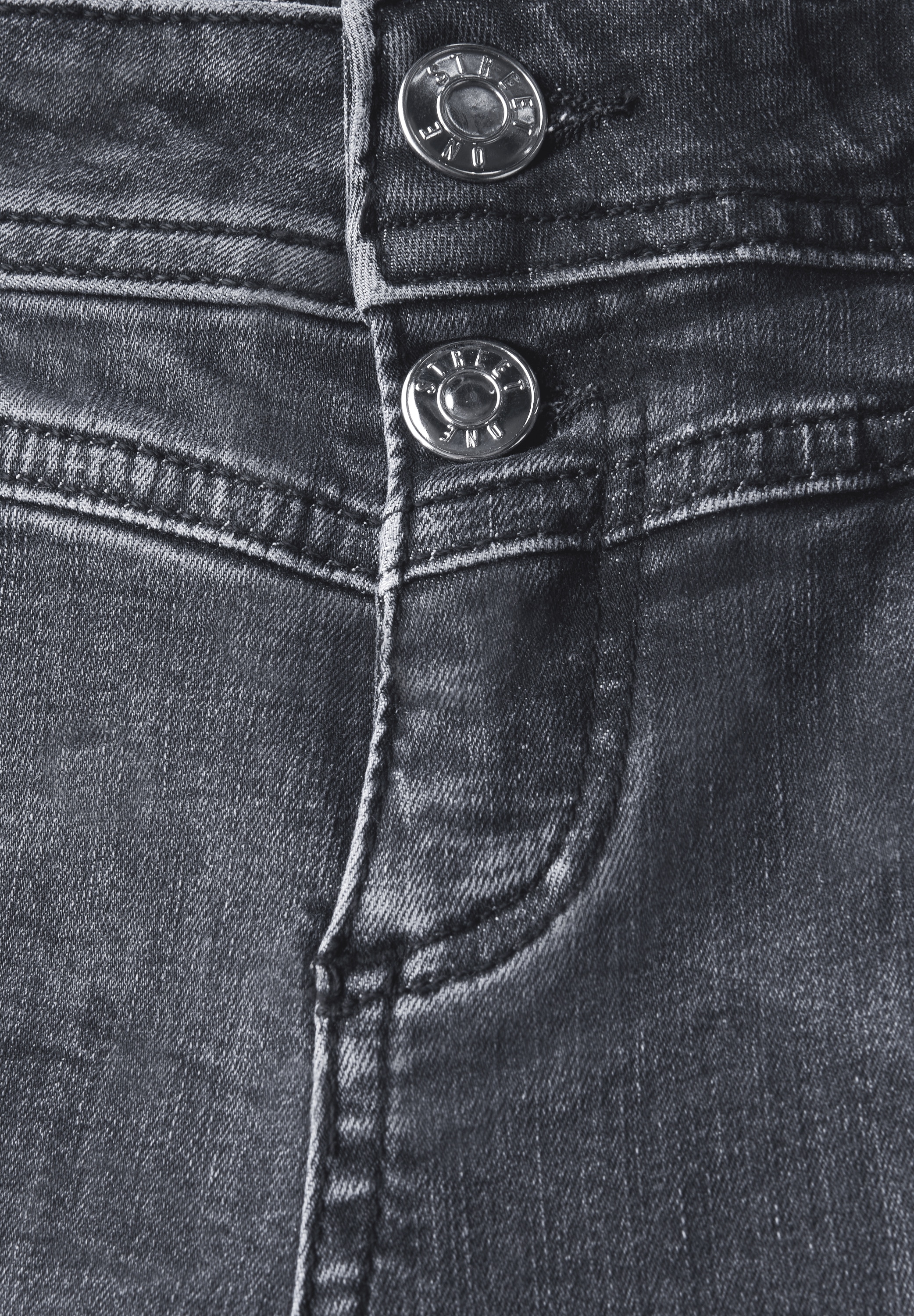 STREET ONE Slim-fit-Jeans, Middle Waist