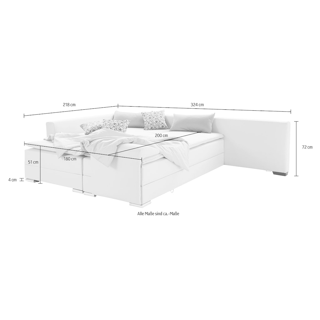 INOSIGN Ecksofa »Night & Day L-Form«