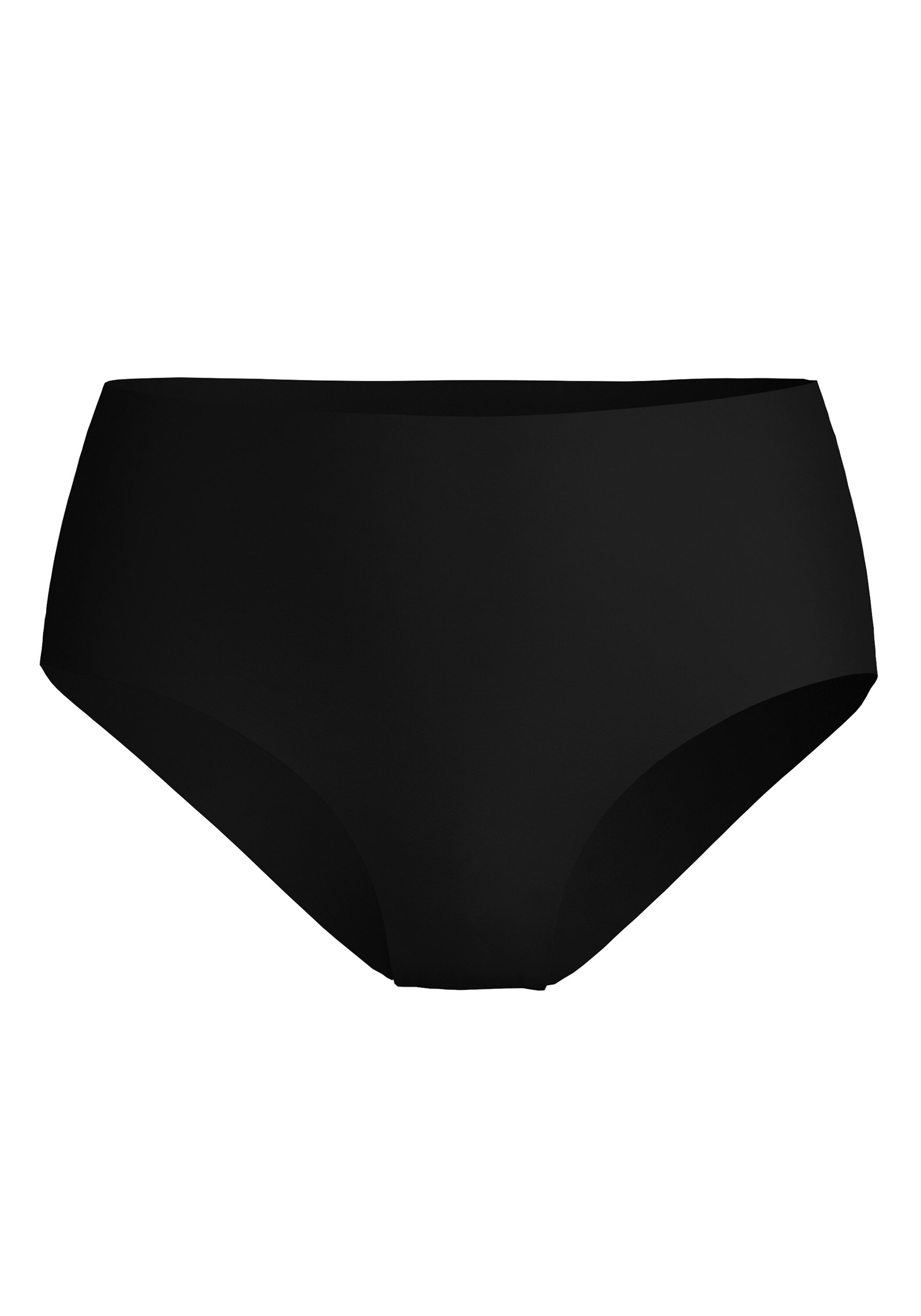 CALIDA Damen Slip "Slip Sleek Skin Midi Slip 1er Pack", Gr. 44, schwarz, Obermaterial: 87% Polyamid PA. 13% Elasthan EL., Unterhosen