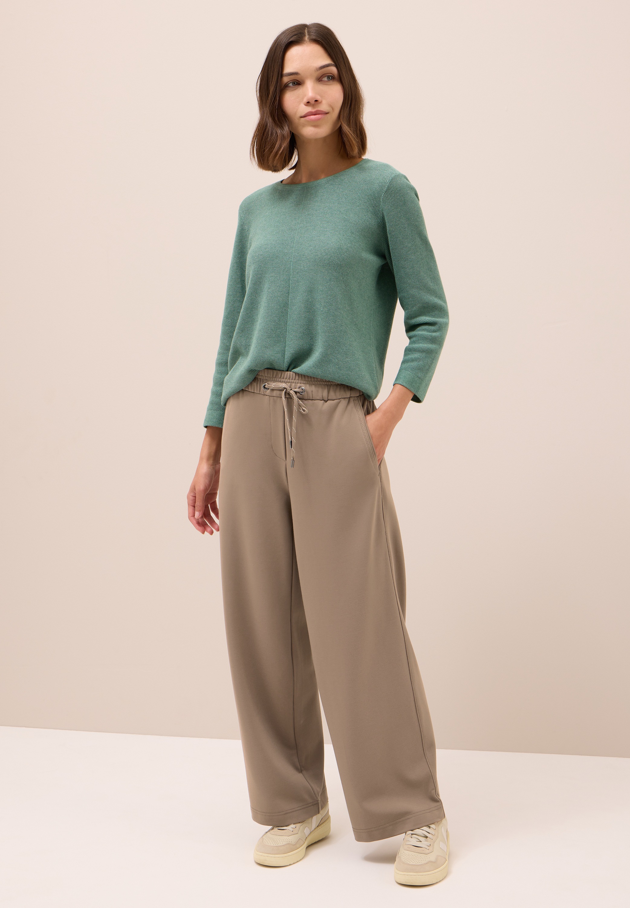 Cecil Jerseyhose, High Waist