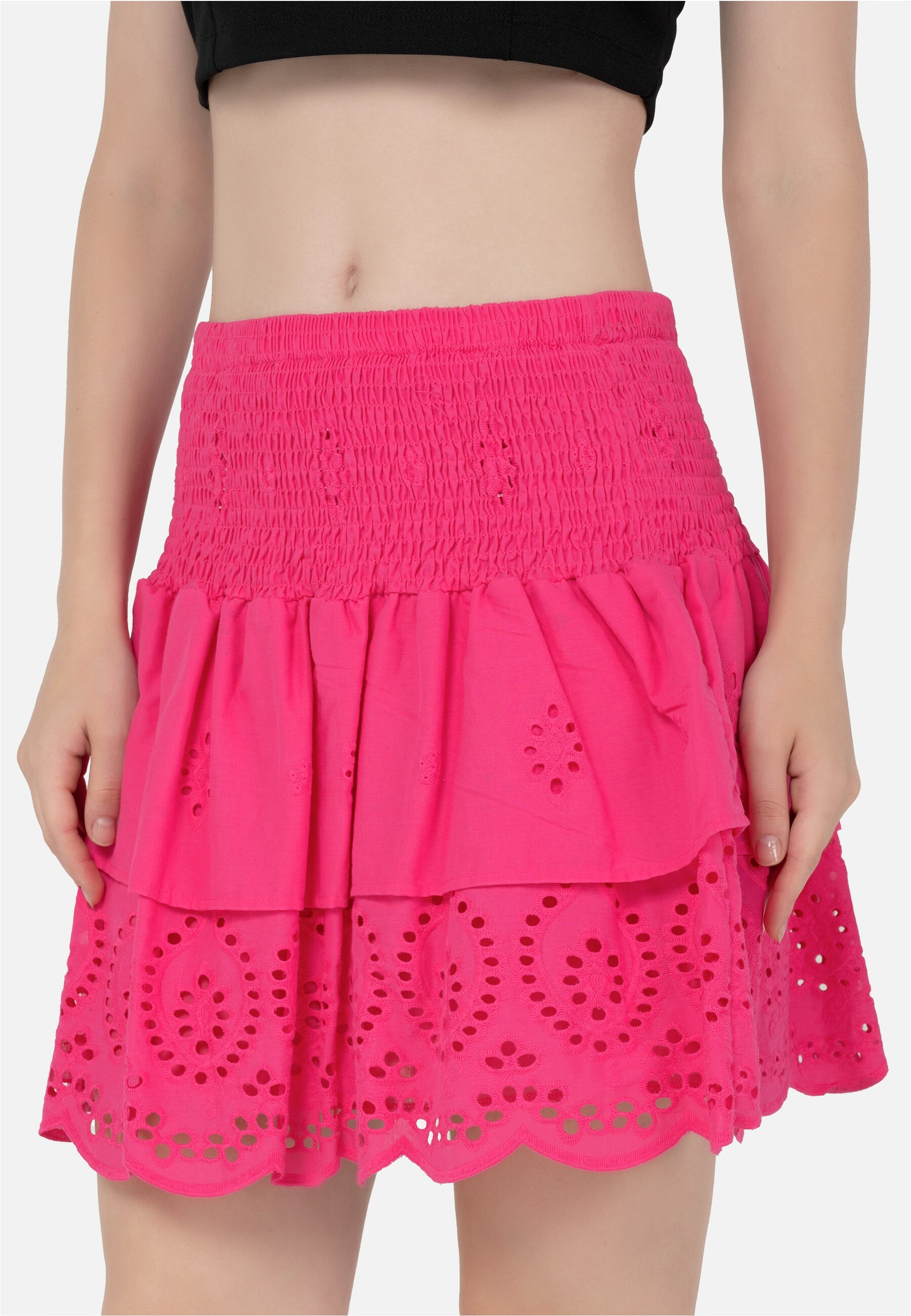 freshlions Sommerrock "Samantha" 1 Stk. im Stufen-Design