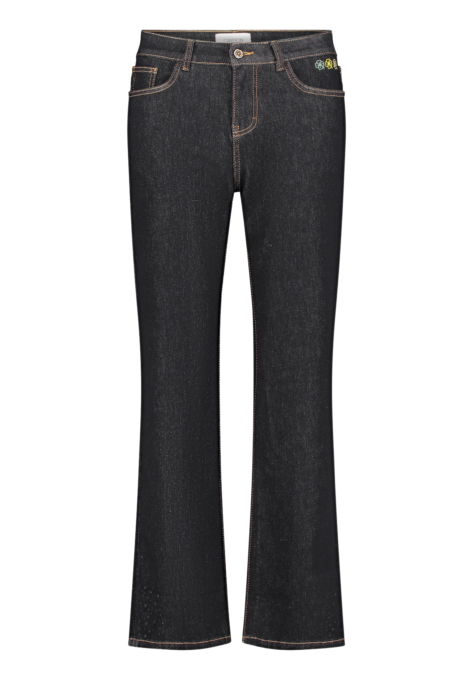 Cartoon Stretch-Jeans »Damen mit Strass«