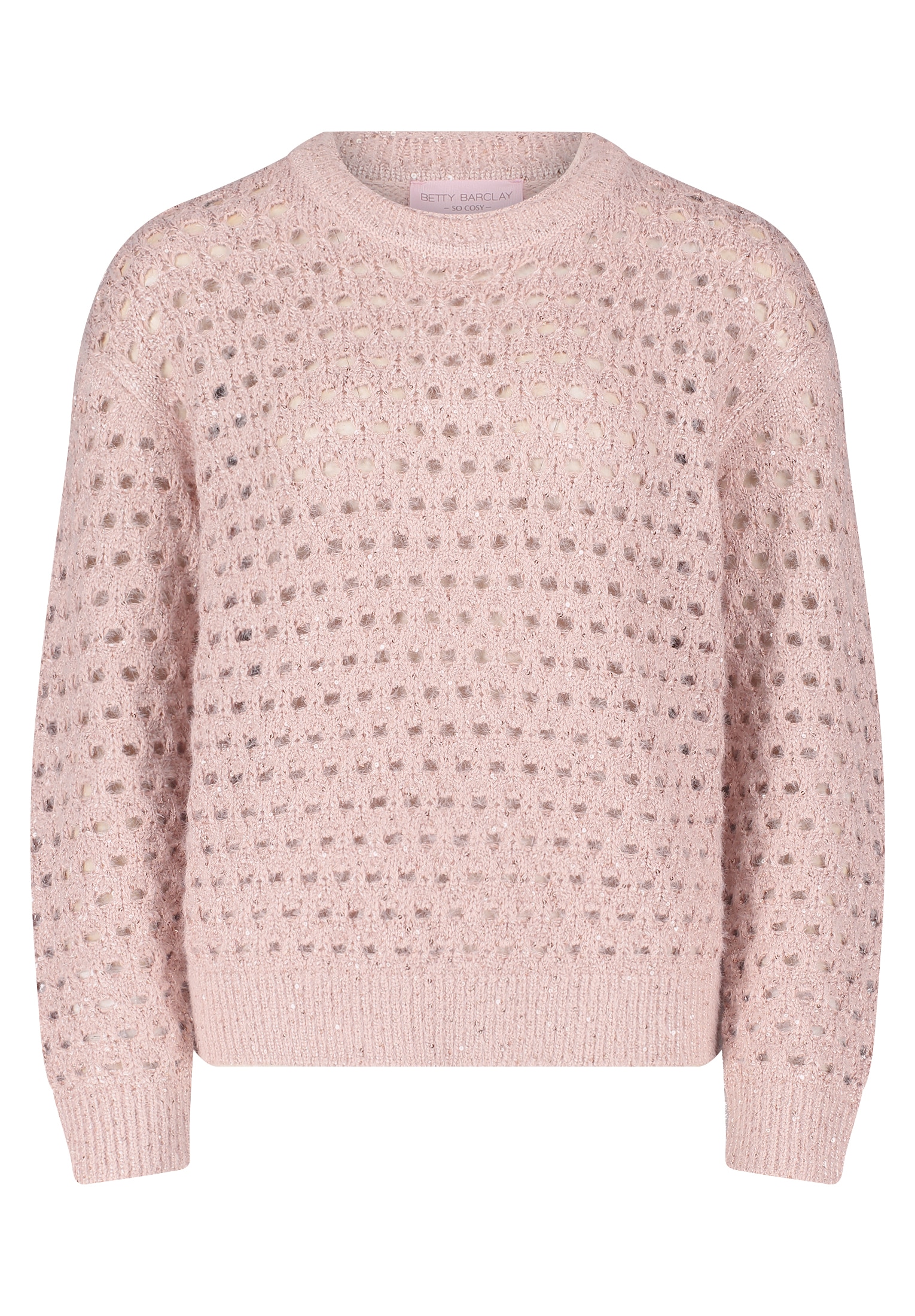 Betty Barclay Strickpullover "Betty Barclay Damen Strickpullover mit Effekt günstig online kaufen