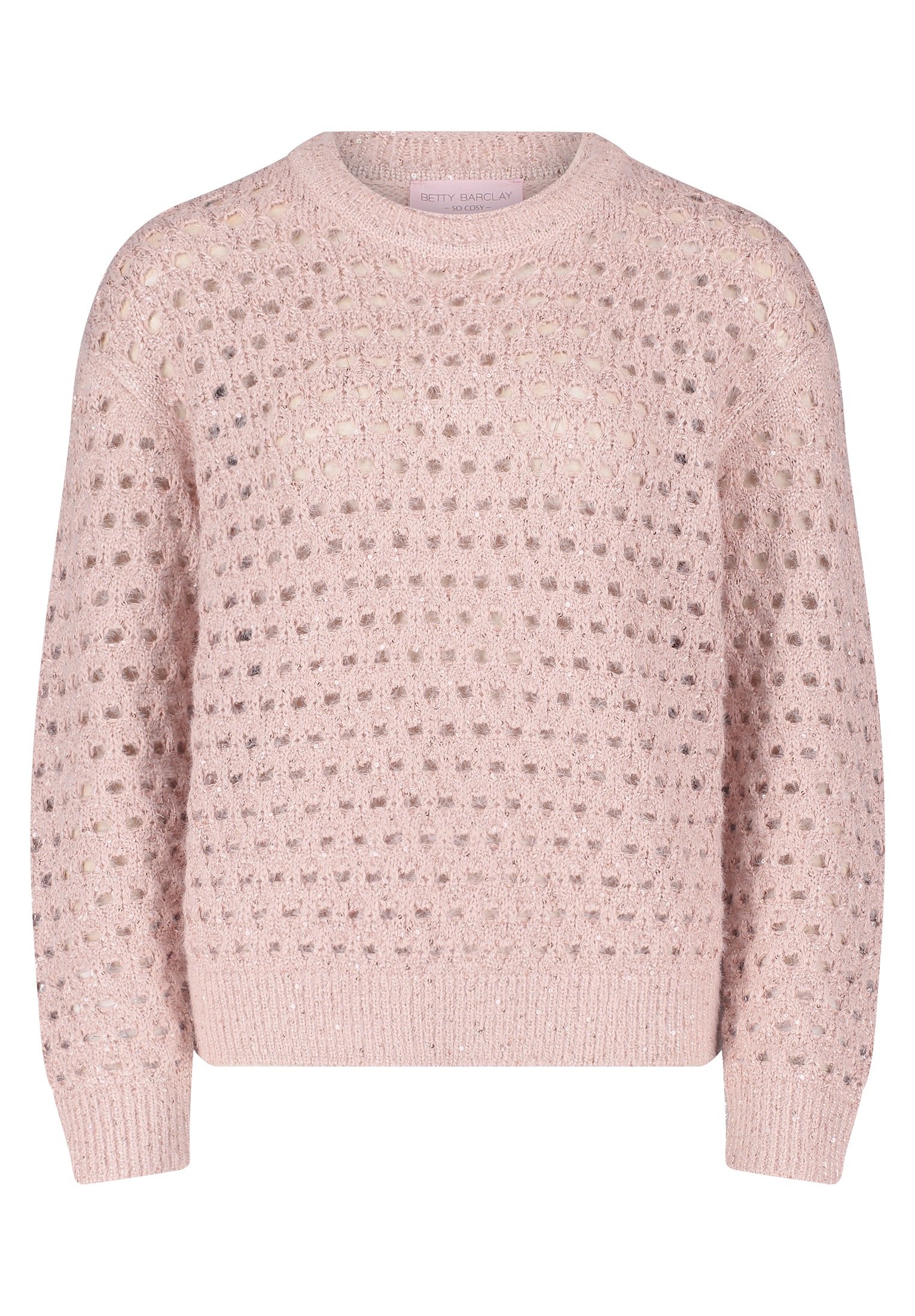 Betty Barclay Strickpullover "Damen Strickpullover mit Effektgarn" 1 Stk. t günstig online kaufen