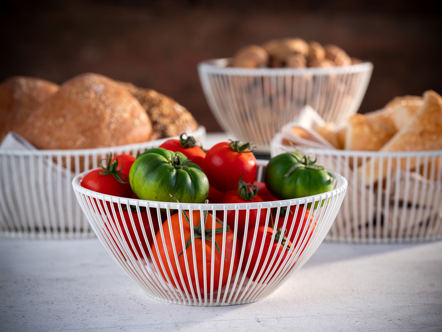 Thumbnail - APS Brotkorb "SVART" 1 Stk. tlg. 24 x 19 cm, H: 8 cm