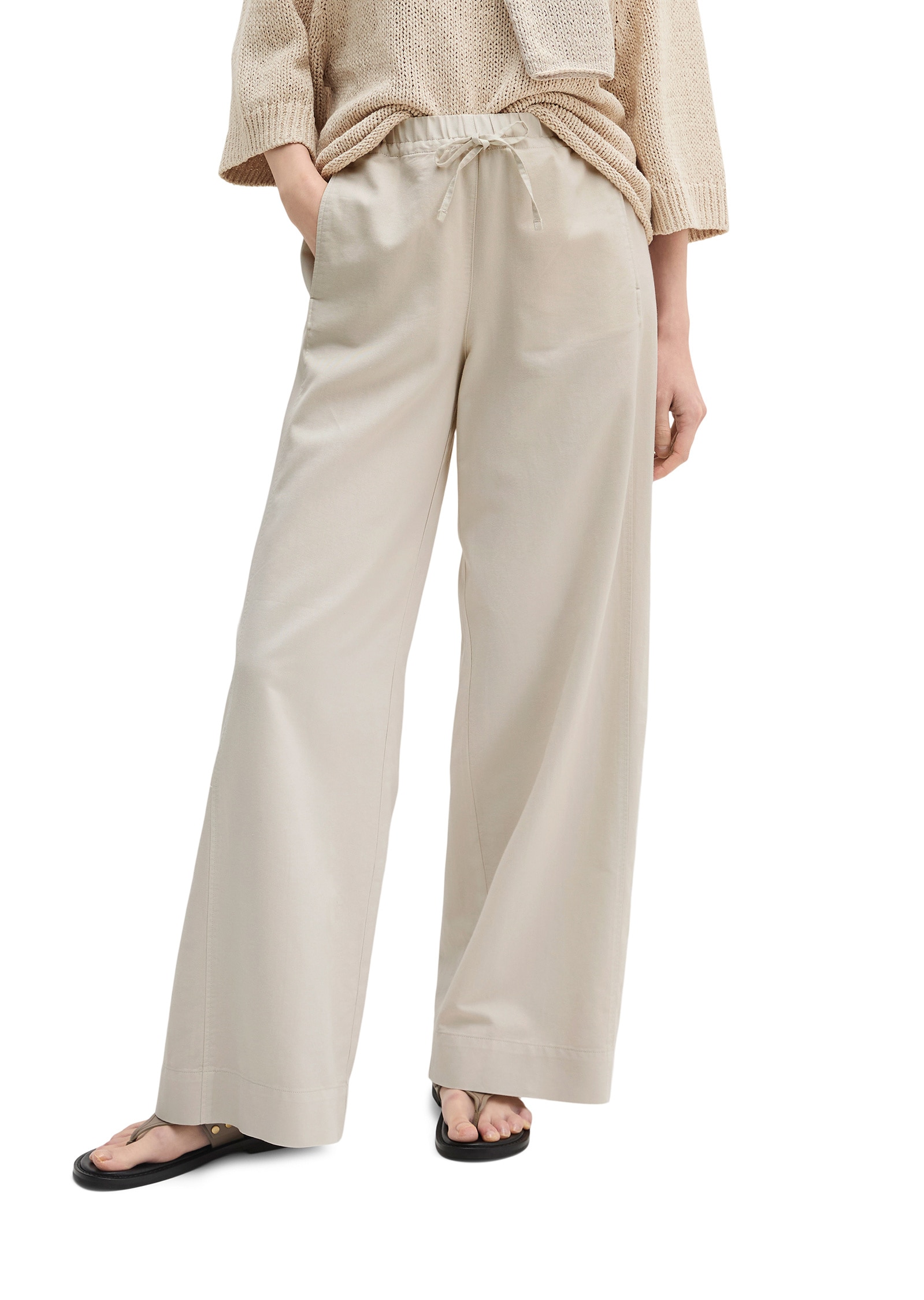 Marc O'Polo Chinohose »aus Bio-Baumwolle-TENCEL™ Lyocell-Leinen-Mix«