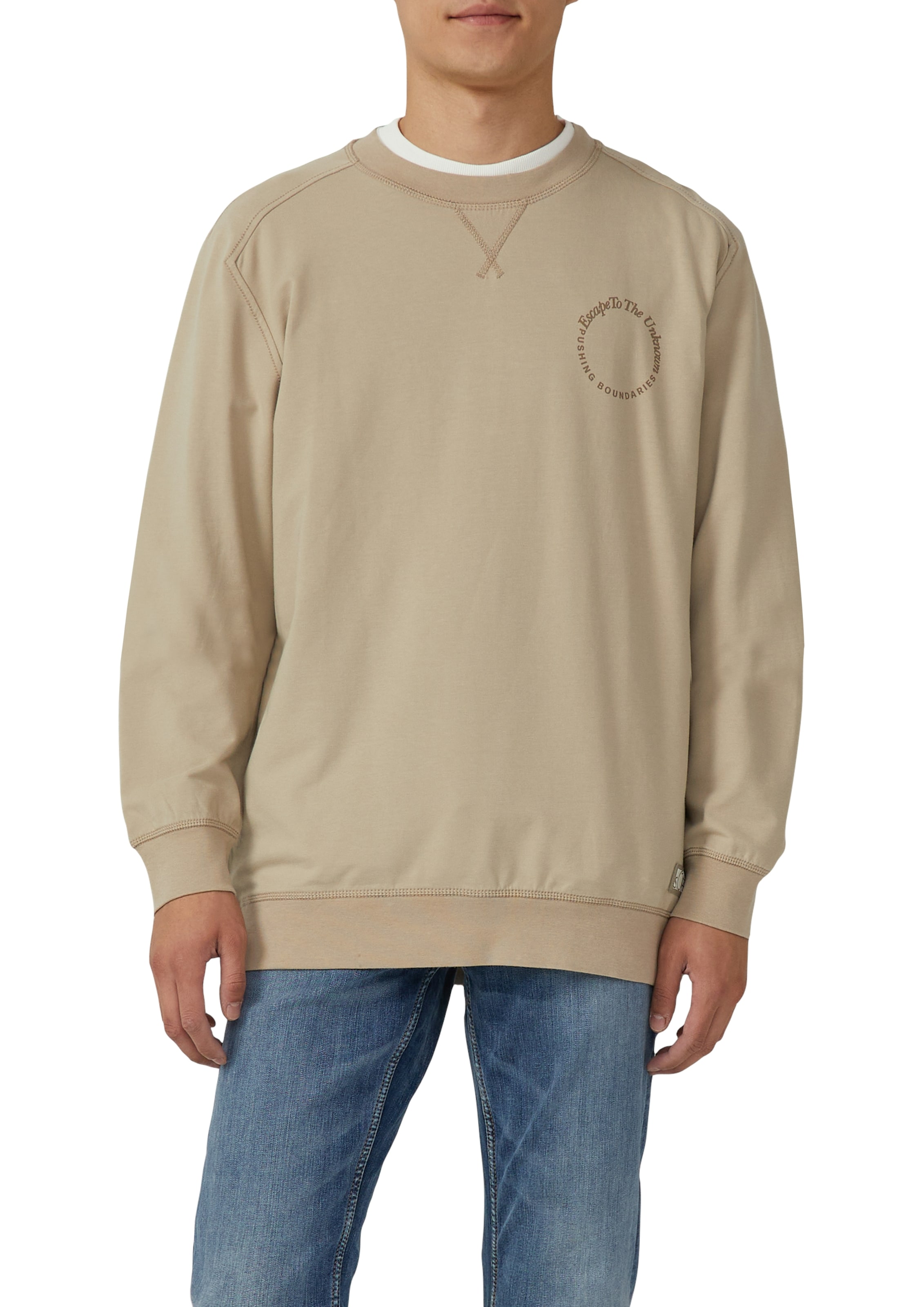 s.Oliver Sweatshirt, mit Schriftzug günstig online kaufen