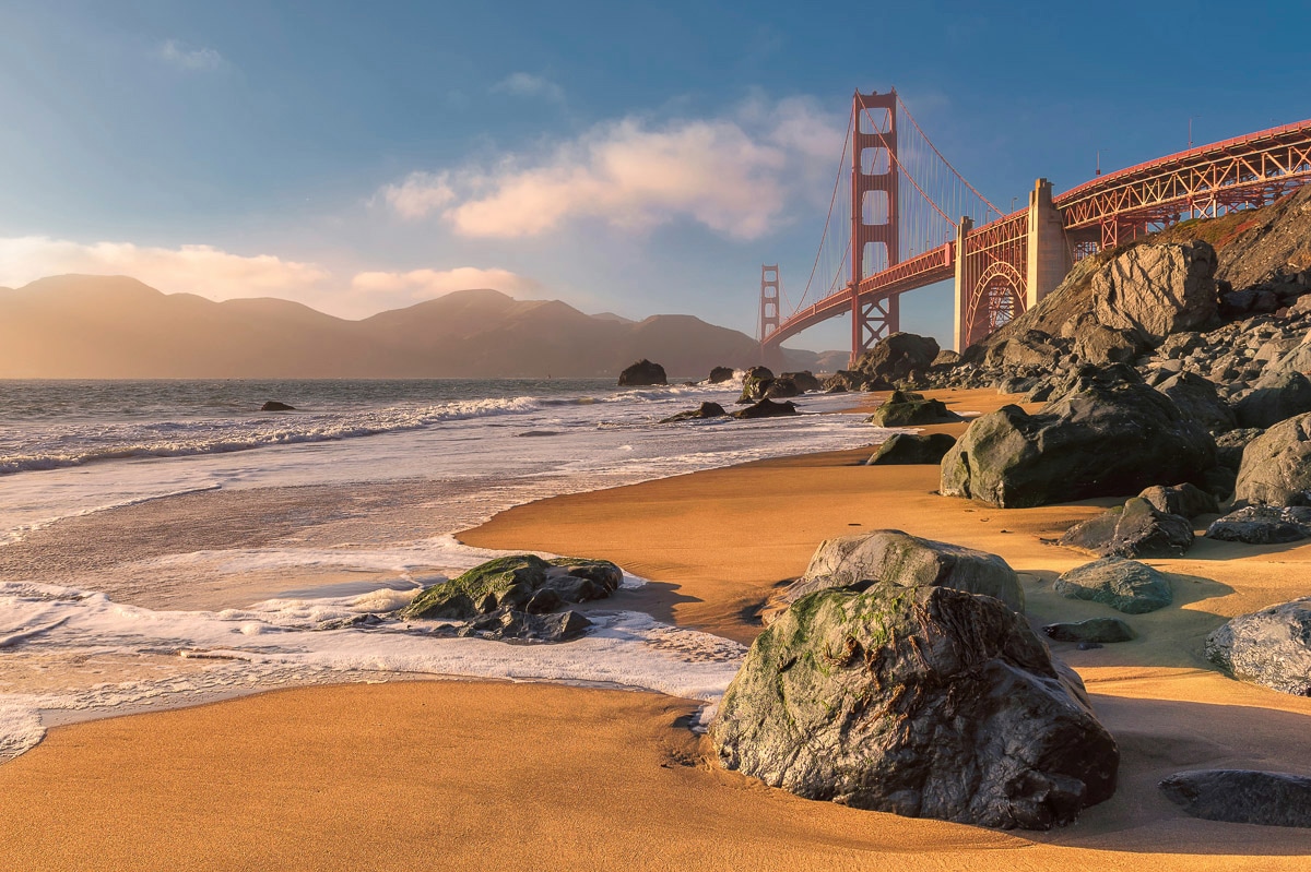 Papermoon "Strand in San Francisco"