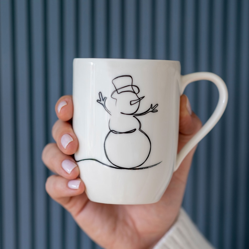 Villeroy & Boch Becher »Statement Lines Becher 'XMAS' Statement Lines Becher 290 ml 6er Set weiß«