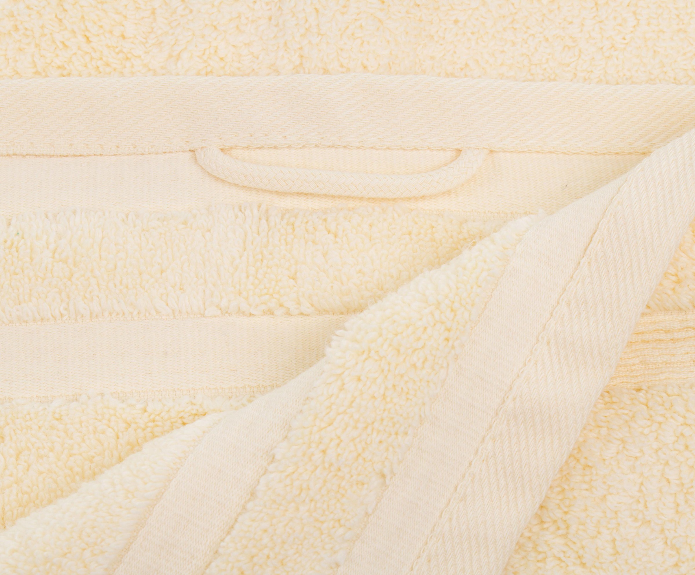 Gözze "Monaco" im Set, Uni Farben, mit gewellter Bordüre, reine Baumwolle günstig online kaufen