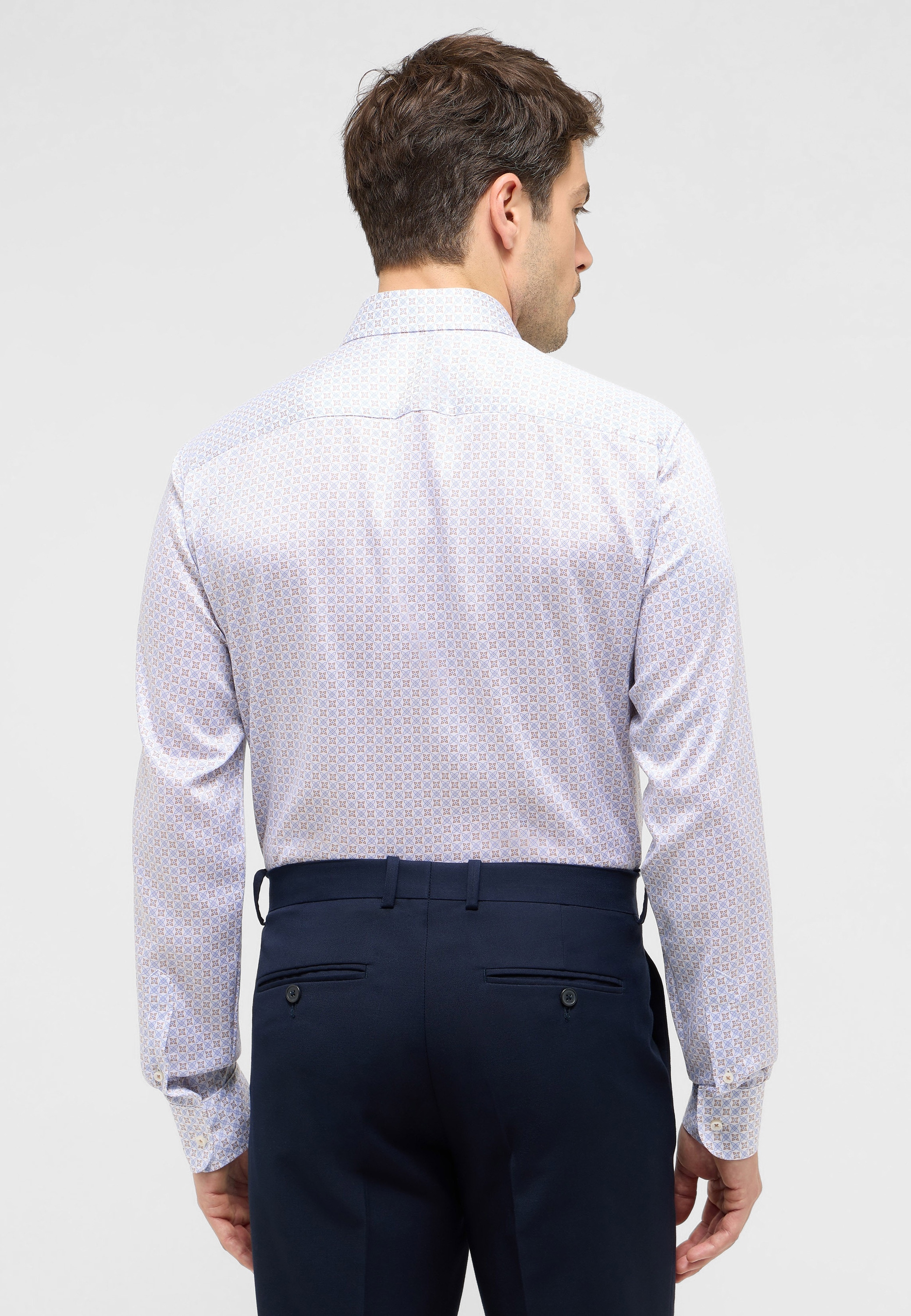 Eterna Langarmhemd »SLIM FIT«, EASY IRON (bügelleicht)