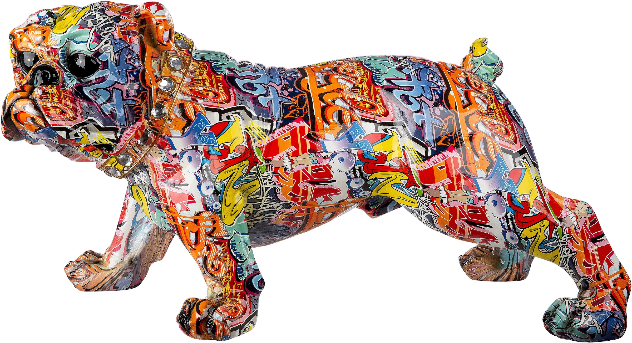 Casablanca by Gilde Tierfigur »Bulldogge XL Street Art« bestellen | BAUR