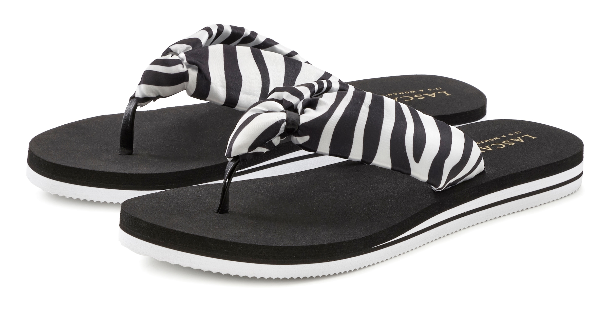 LASCANA Badezehentrenner "Sandale, Badeschuh, Pantolette, Badelatsche, Flip günstig online kaufen