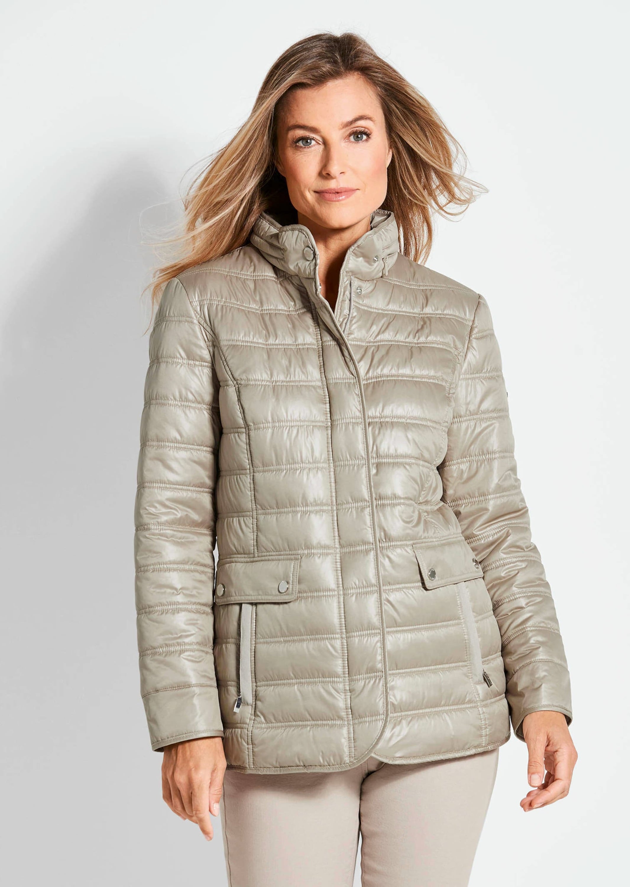 GOLDNER Steppjacke »Steppjacke Leichte Steppjacke mit vielen Details«