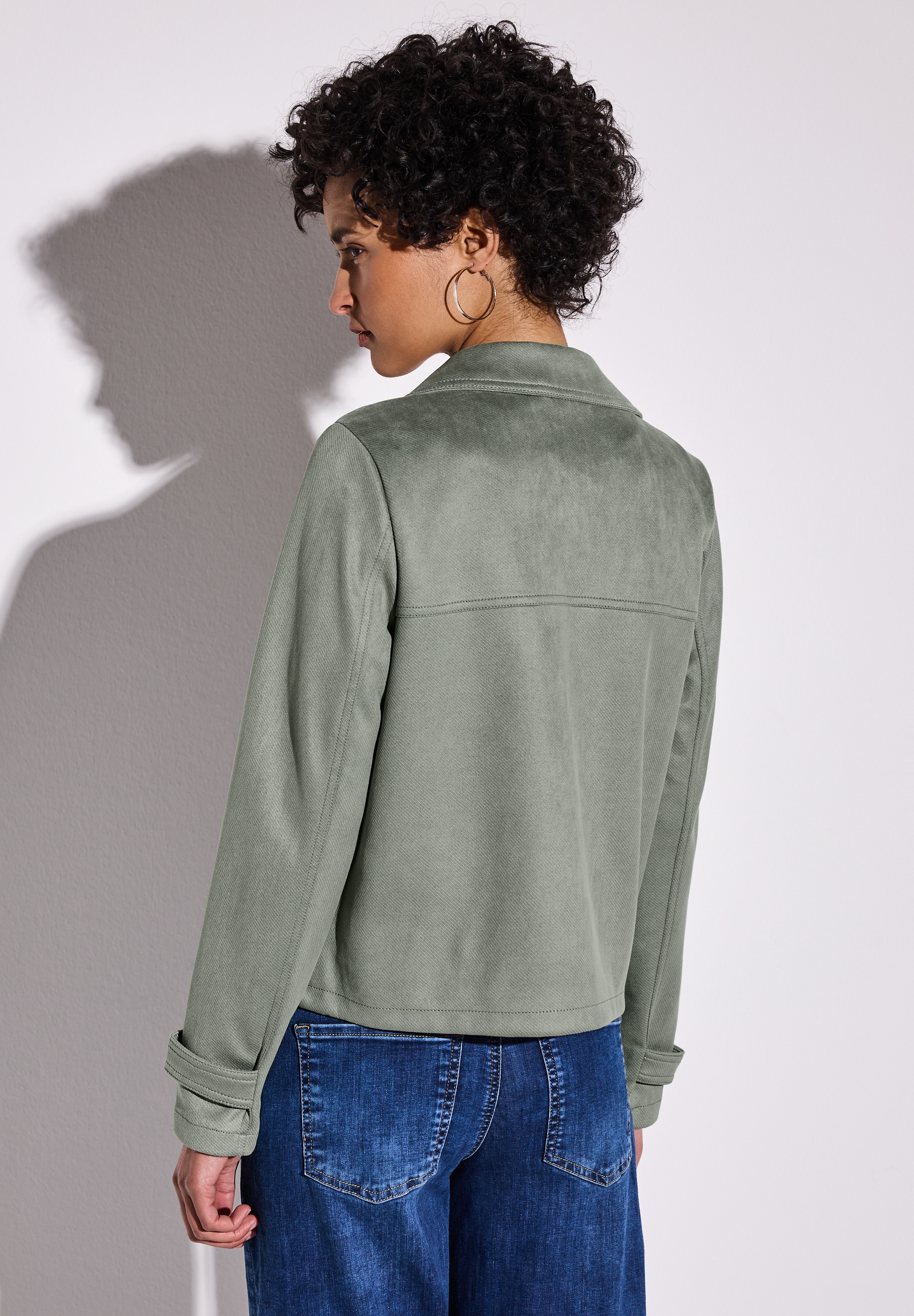 STREET ONE Kurzjacke, ohne Kapuze, mit Reverskragen