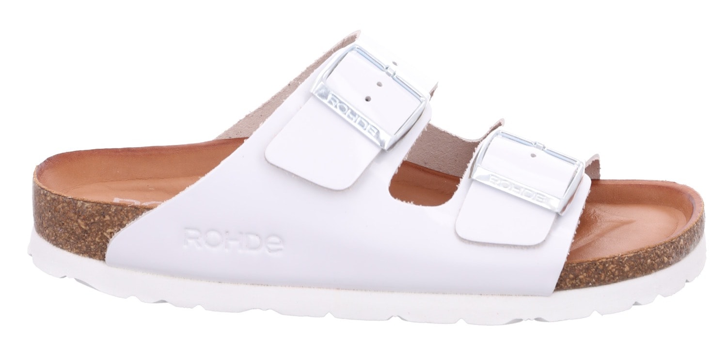 Rohde Pantolette »ALBA«, Sommerschuh, Hausschuh, Strandschuh, Schlappen, Schnallenverschlüsse