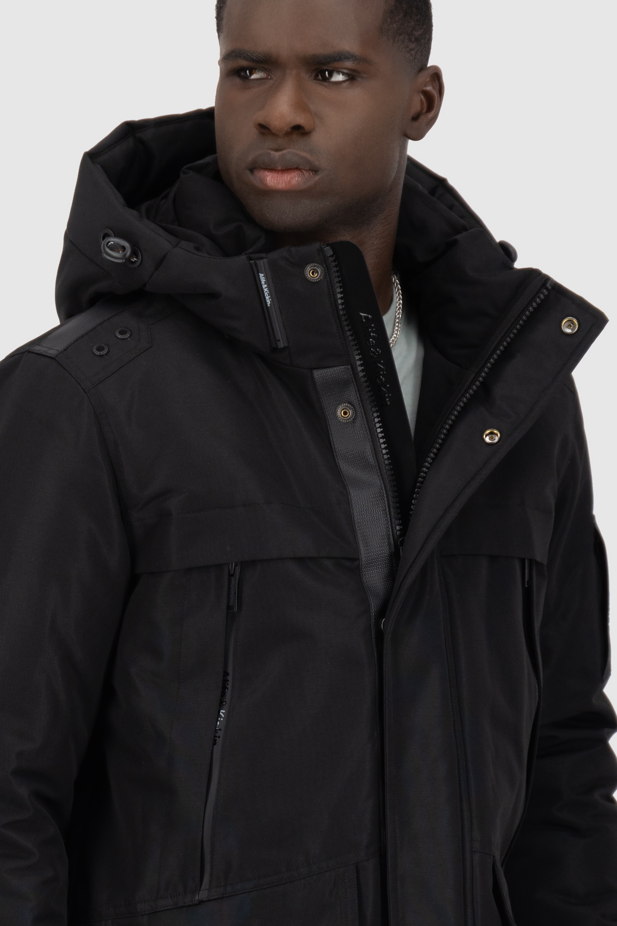 Alife & Kickin Winterjacke »Herren GeoffAK A«, mit Kapuze, Warm gefütterte Jacke mit abnehmbarer Kapuze