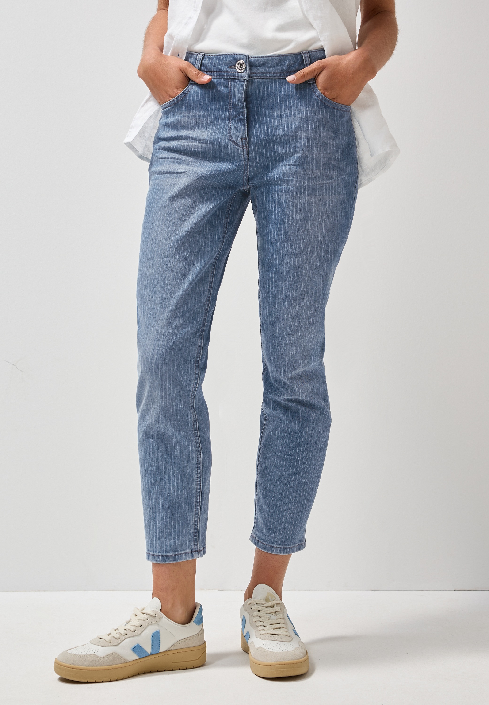 Cecil Comfort-fit-Jeans, Middle Waist günstig online kaufen