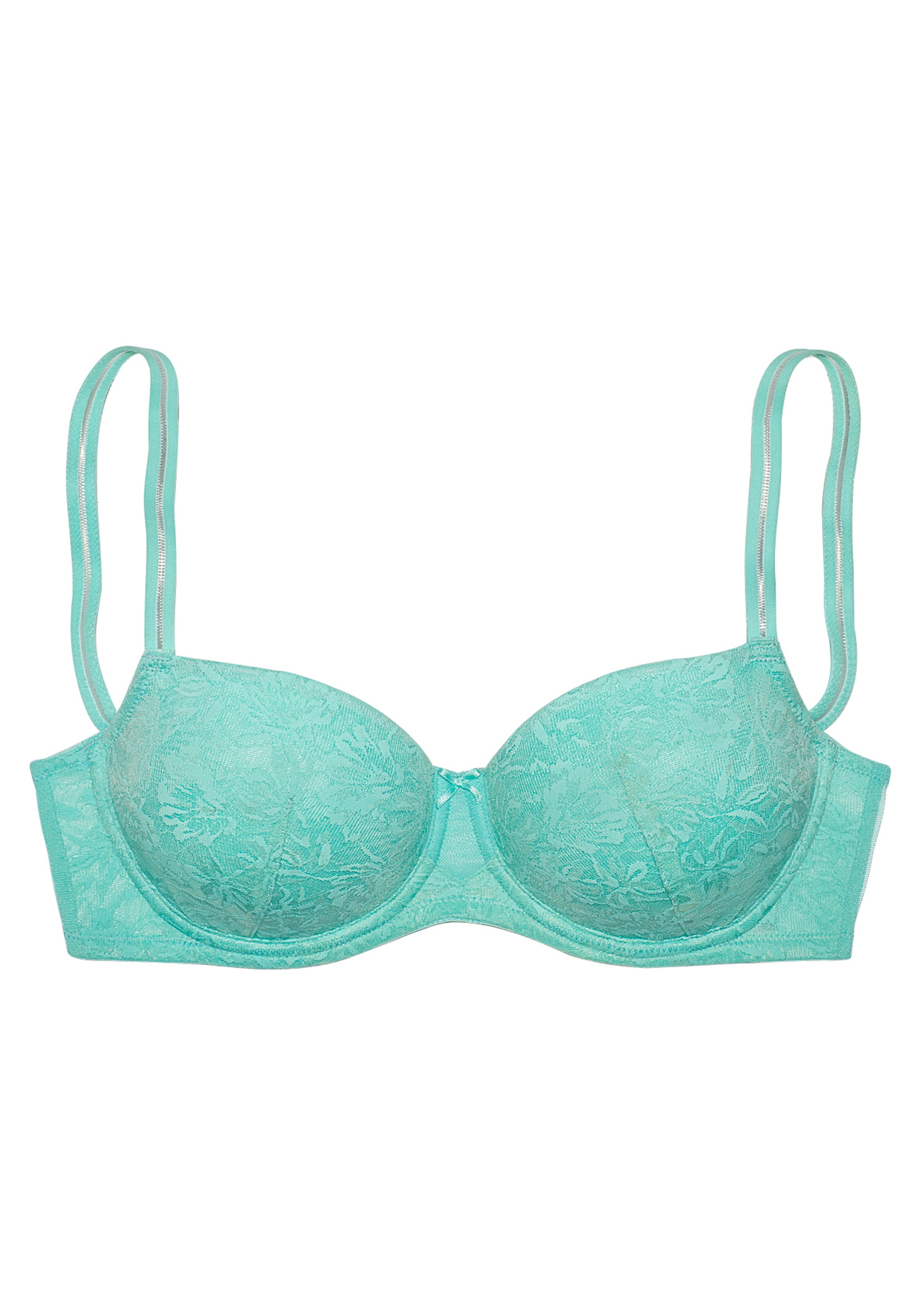 LASCANA Balconnet-BH, aus feiner, blumiger Spitze, Dessous