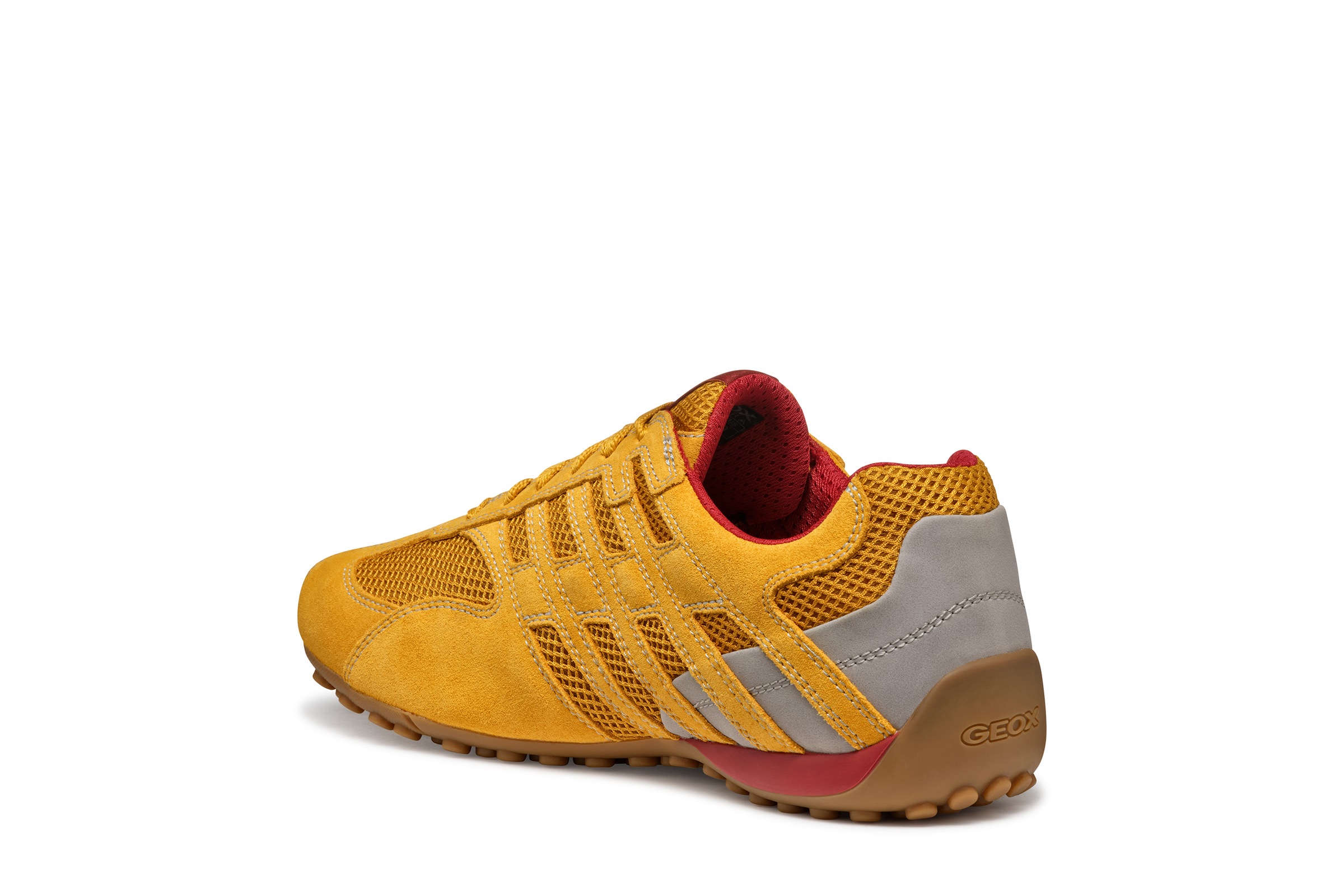 Geox Sneaker »U SNAKE ORIGINAL«  Halbschuh, Freizeitschuh, Schnürer im Retro-Look