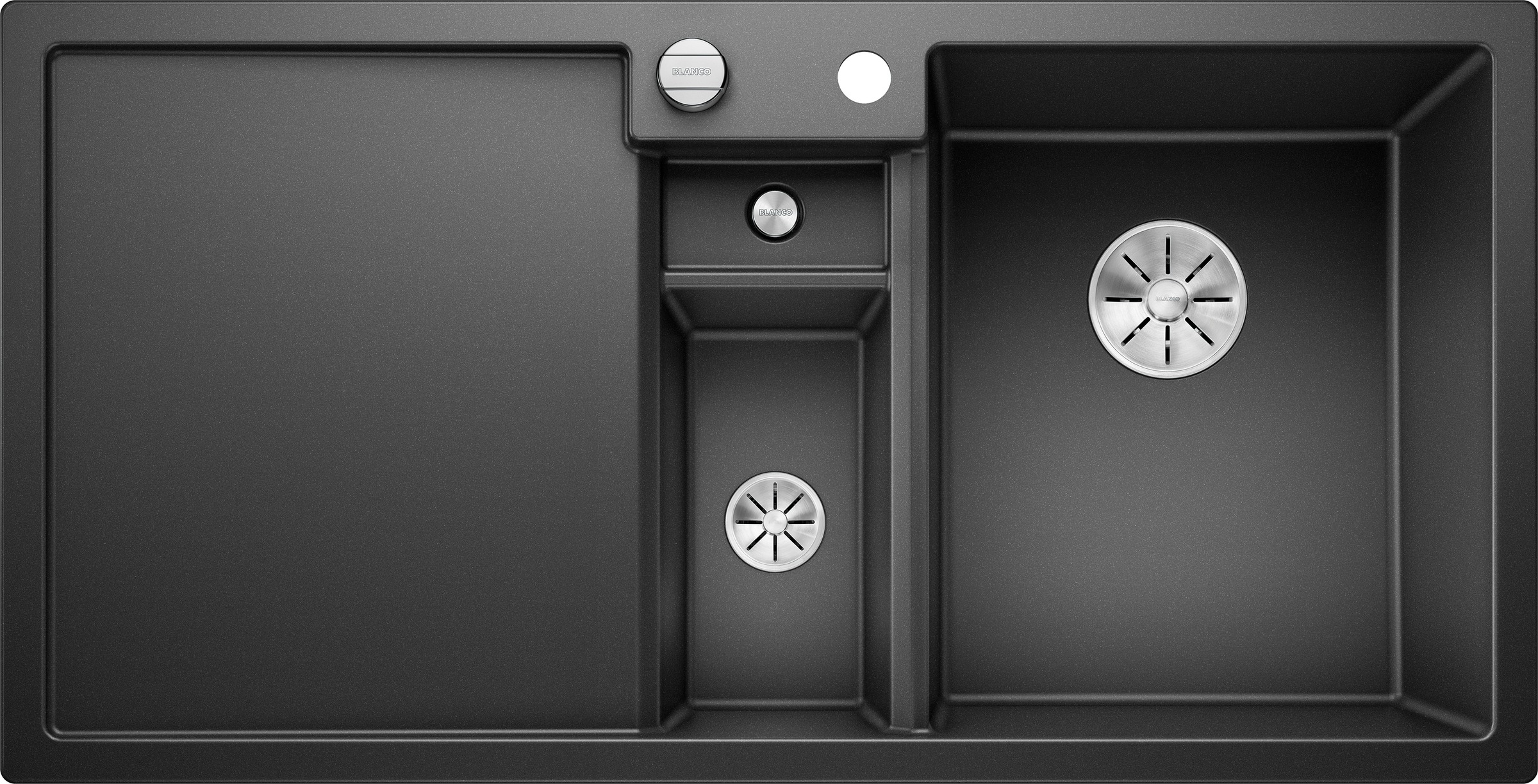 Blanco "COLLECTIS 6 S" aus SILGRANIT, inkl. Depot-Schale mit Deckel