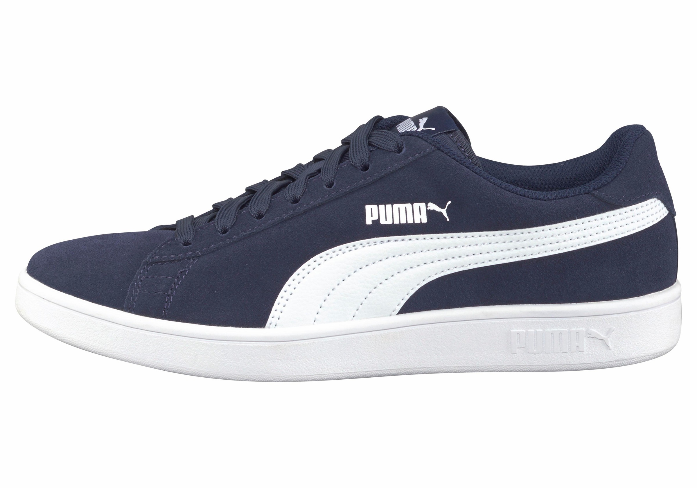 PUMA Sneaker "Puma Smash v2" aus Leder und Synthetik, atmungsaktiv, mit Sch günstig online kaufen