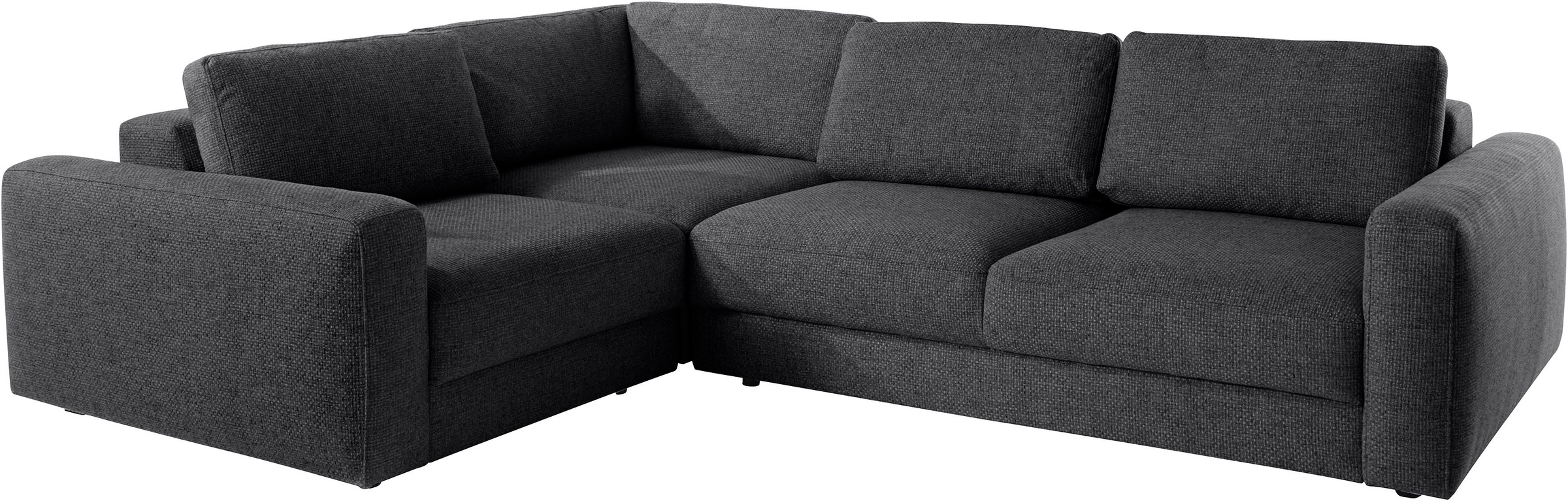 Places of Style Ecksofa »Bloomfield, L-Form«, extra tiefe Sitzfläche, wahlweise mit Sitztiefenverstellung