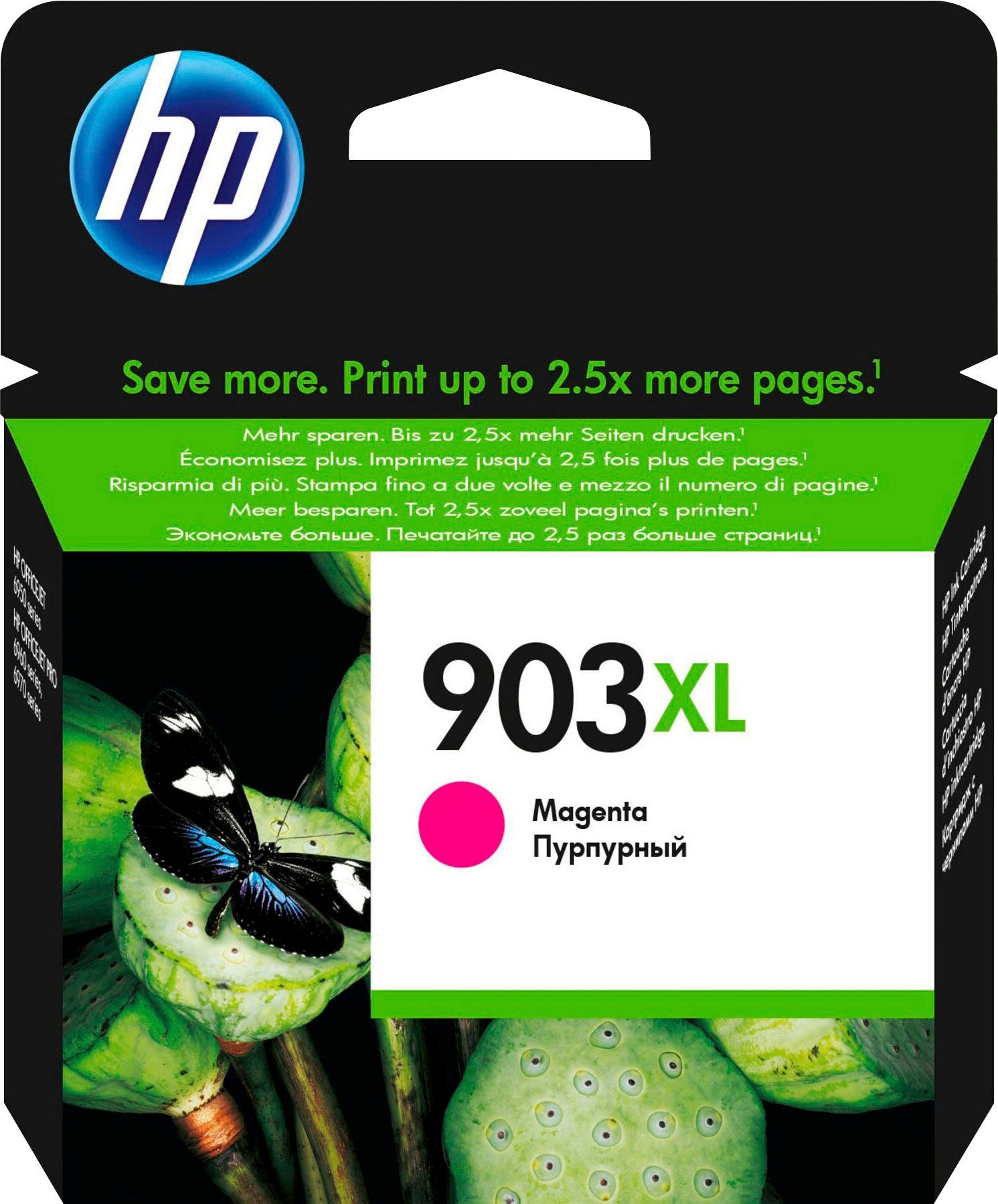 HP Tintenpatrone »903XL«, (1 St.), original Druckerpatrone magenta XL