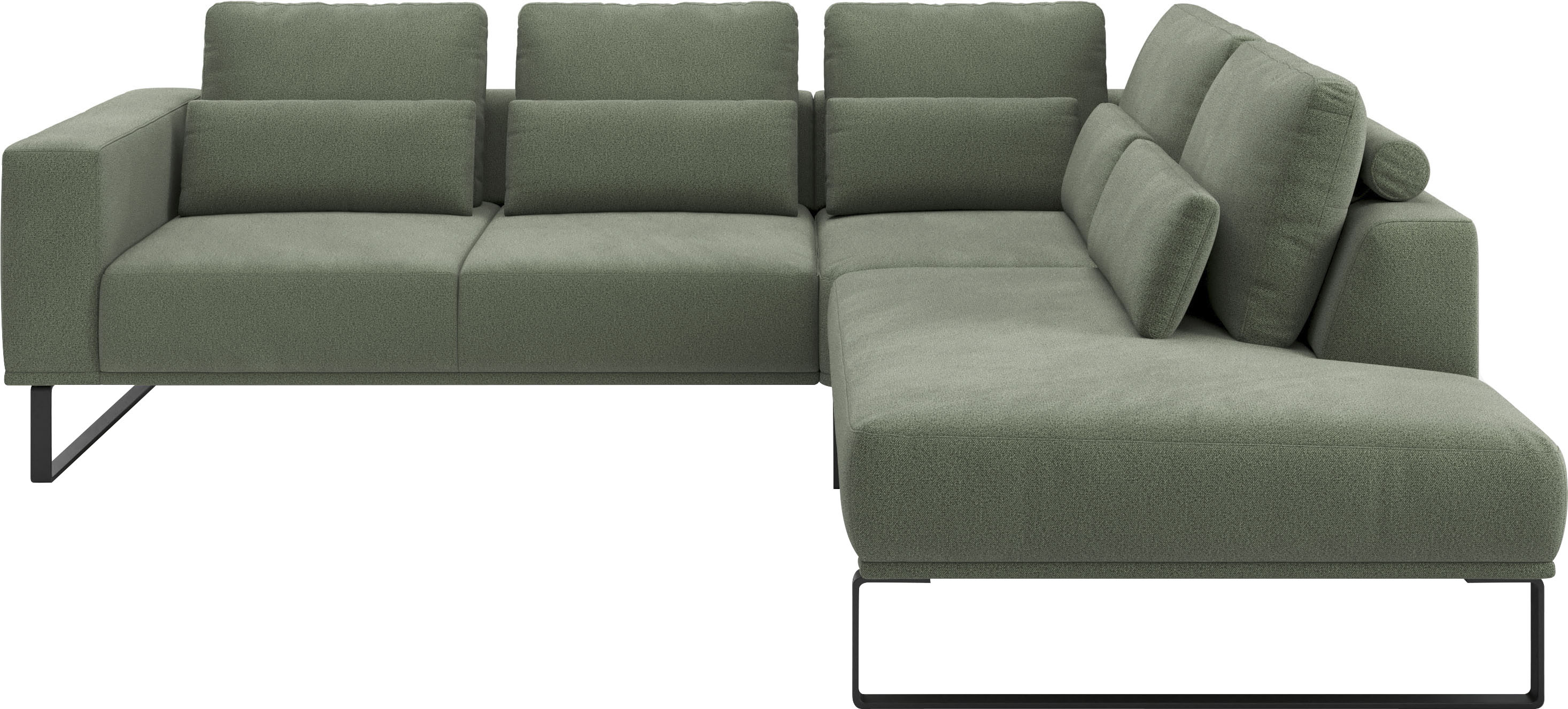 Musterring Ecksofa "JUSTB PM100, stilvoller Lounge-Komfort von Musterring" Kollektion Bettina Zimmermann, optionaler Sitzvorzug & Fuß-Auswahl