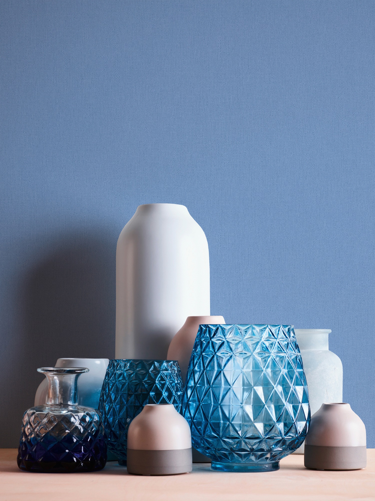 Architects Paper Vliestapete »Floral Impression«, einfarbig-unifarben, Tapete Uni