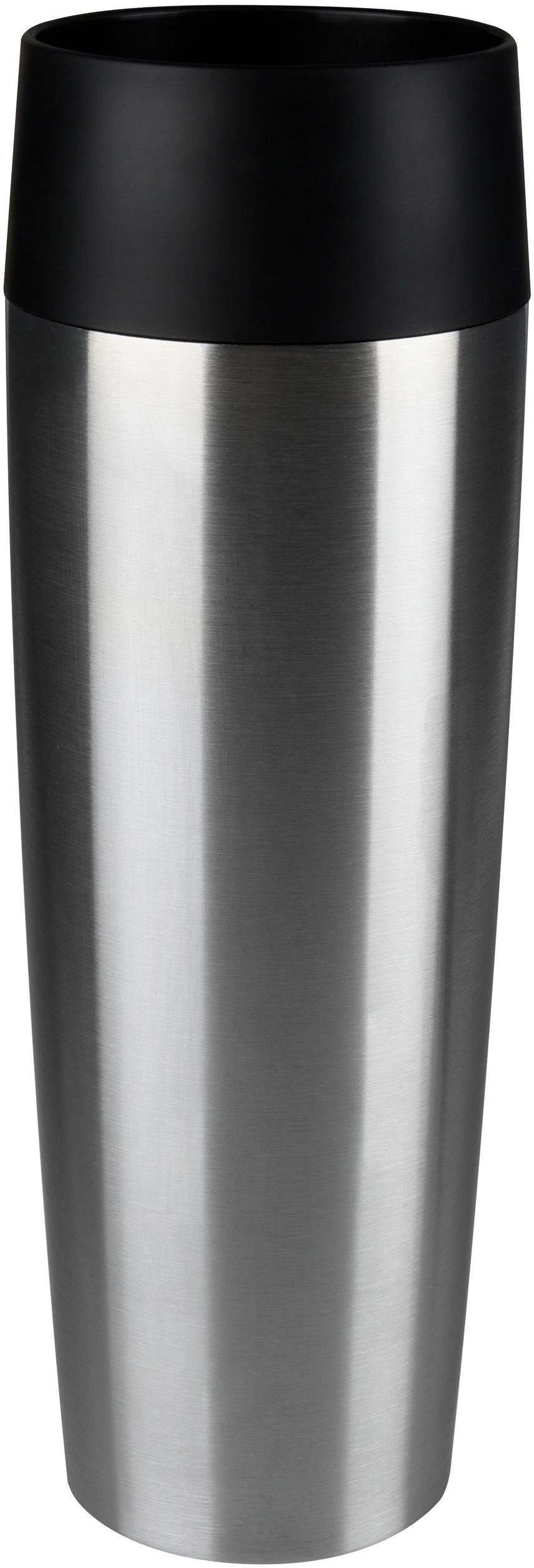 Emsa Thermobecher »Travel Mug Grande«, 0,5L, Edelstahl, 360°Trinköffnung, spülmaschinenfest,6h warm/ 12h kalt