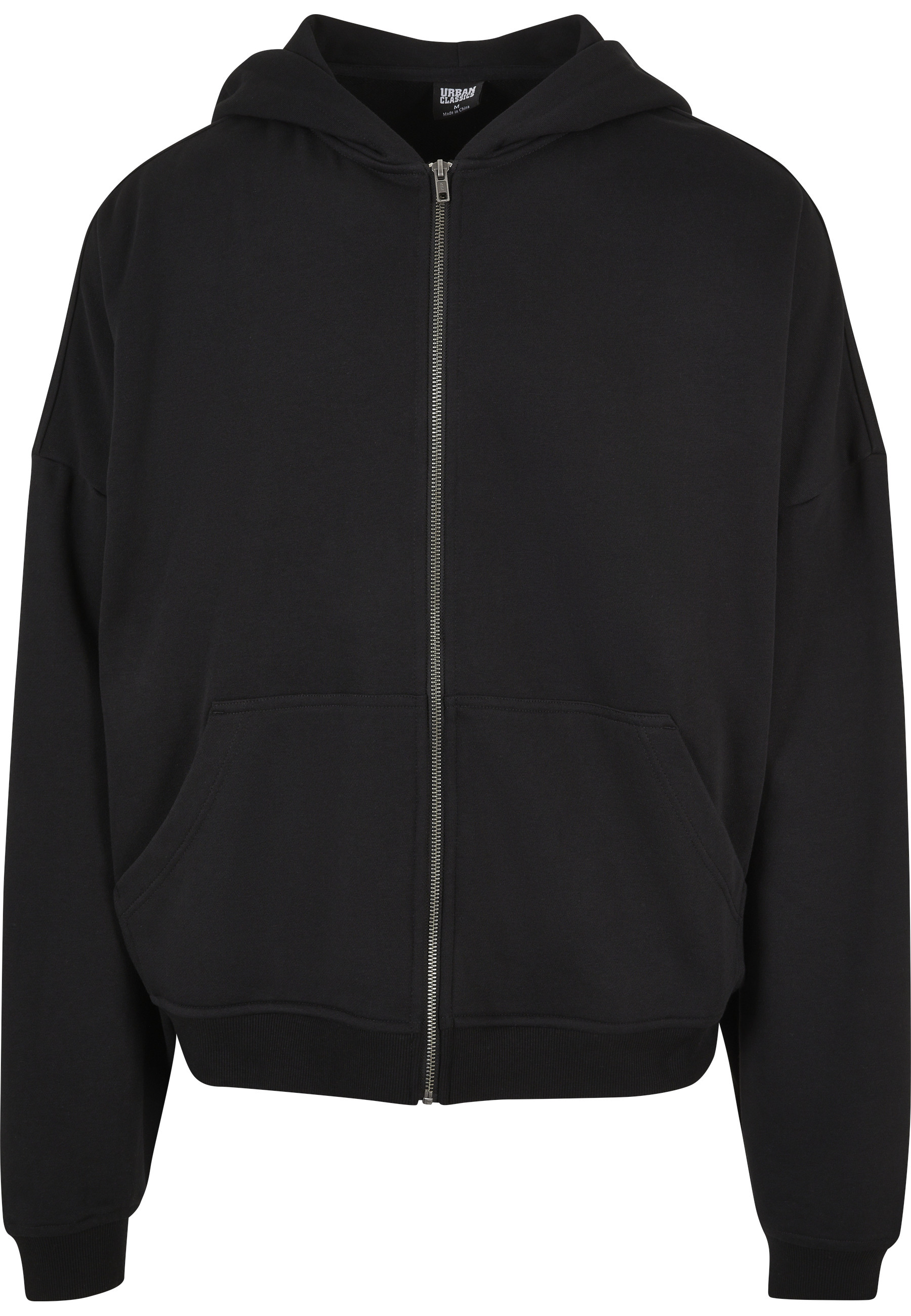 URBAN CLASSICS Sweatjacke "Urban Classics Herren 90s Zip Hoody" 1 Stk.