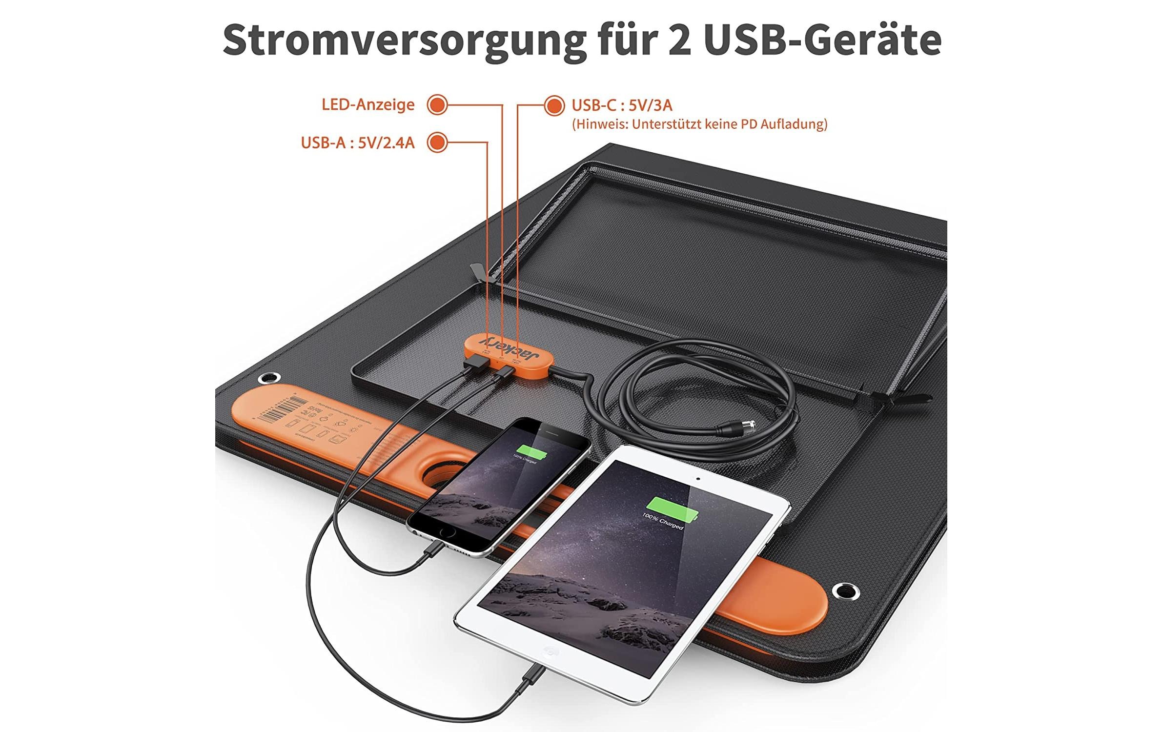 Jackery Solarmodul »Balkonkraftwerk SolarSaga 100 W«