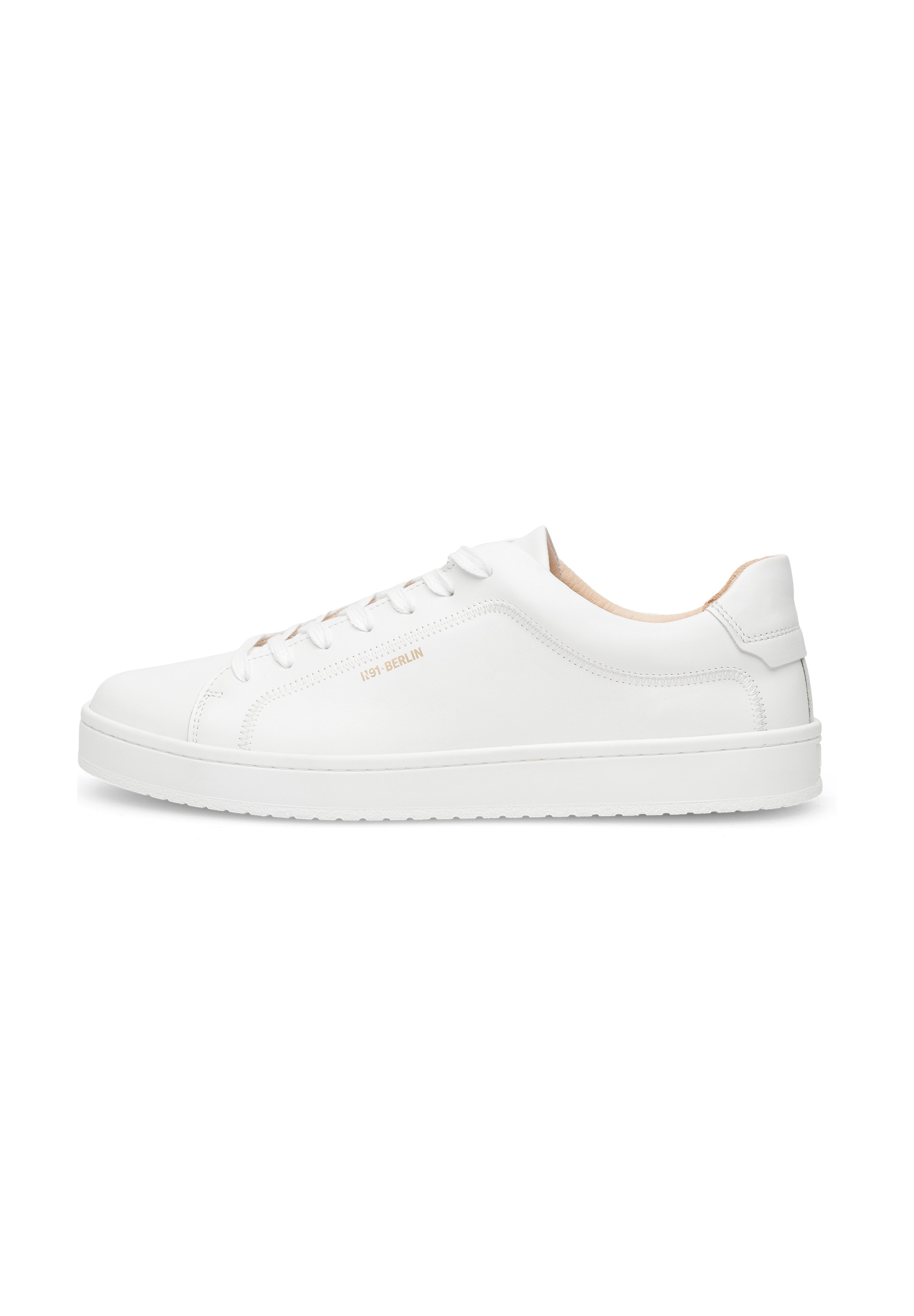 N91 Sneaker "Original Draft BA Damen- und Herrensneaker" Turnschuh Leder handgefertigt, sportlicher Freizeitschuh Herren