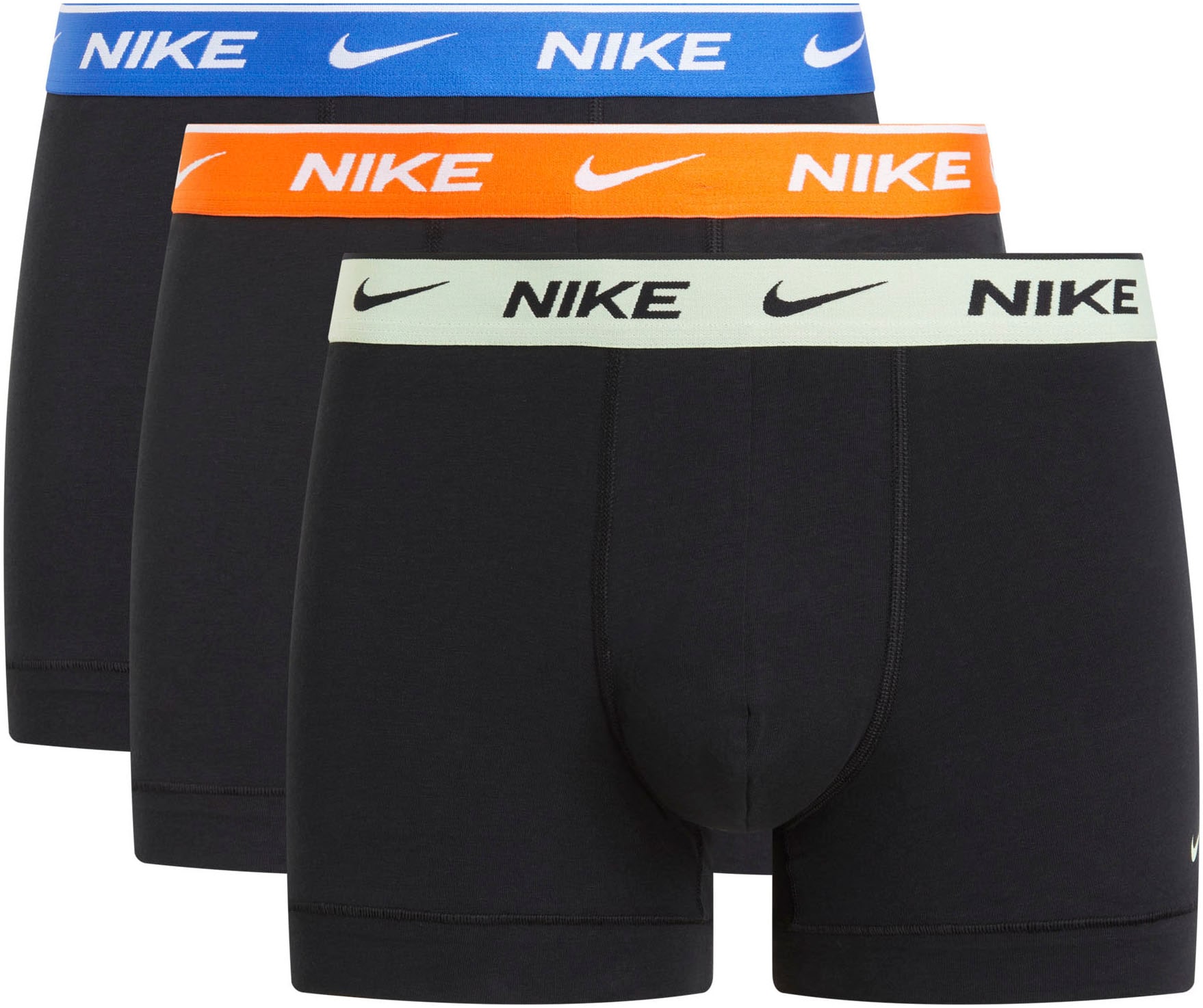 NIKE Underwear Trunk "TRUNK 3PK" Packung, 3er, 3 Stk. mit farbigem NIKE Log günstig online kaufen