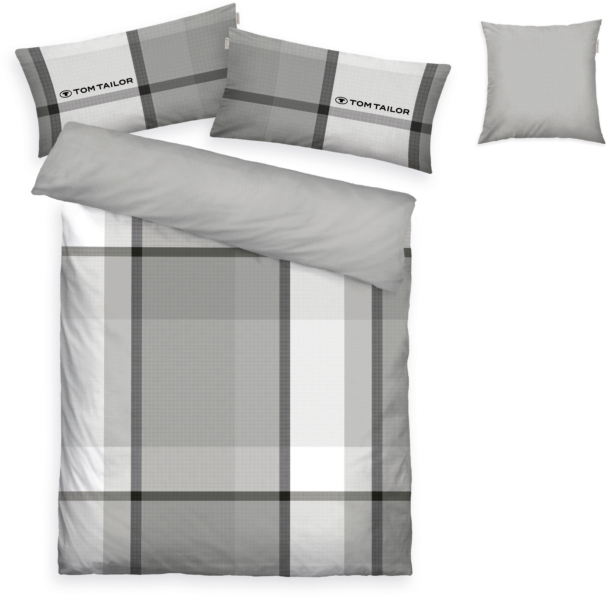 TOM TAILOR HOME Bettwäsche "Lenny in Gr. 135x200 oder 155x220 cm" 3 Stk. tl günstig online kaufen