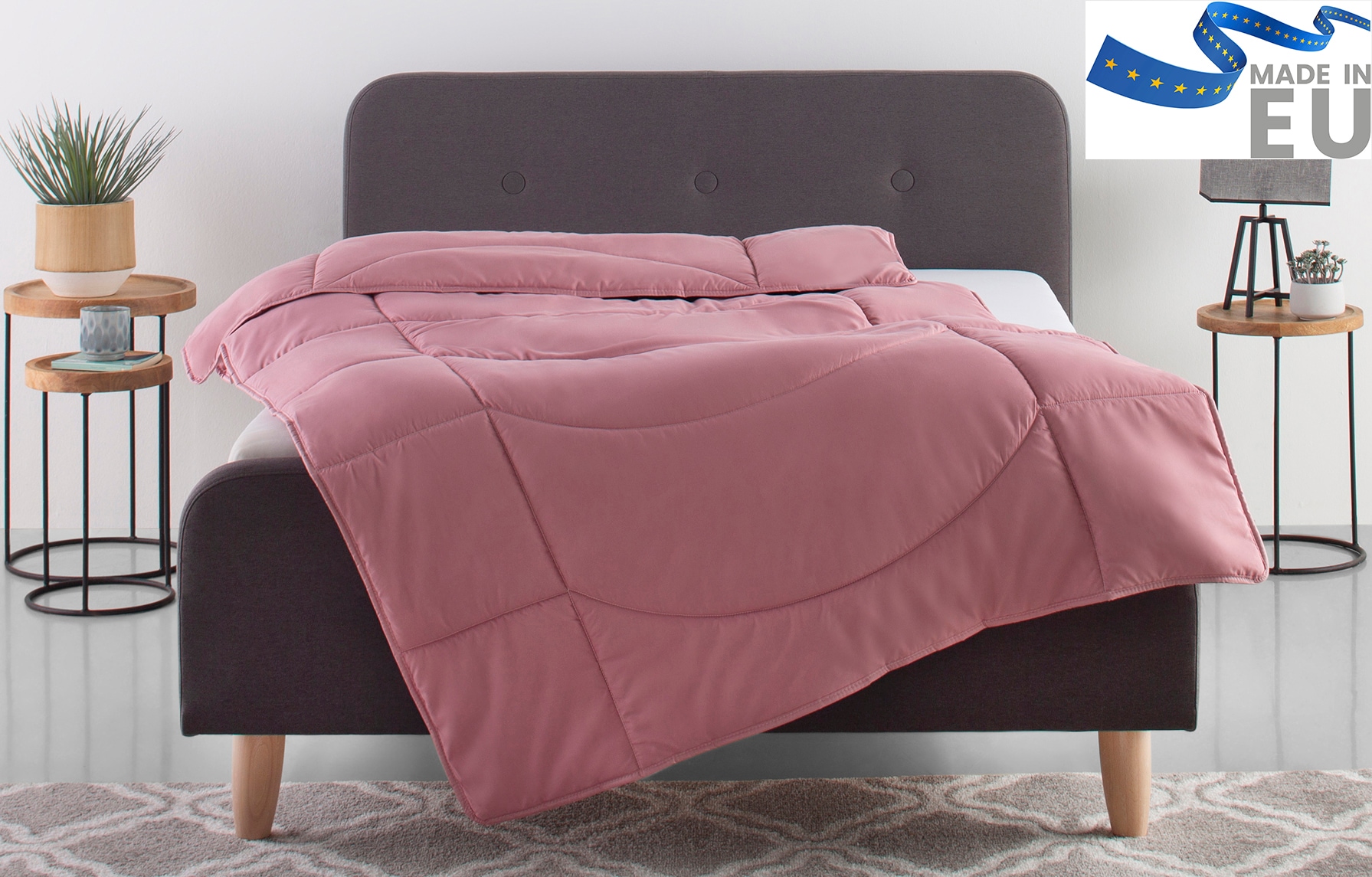 OTTO home Microfaserbettdecke "Microlux, Bettdecke 135x200 cm, und Übergröß günstig online kaufen