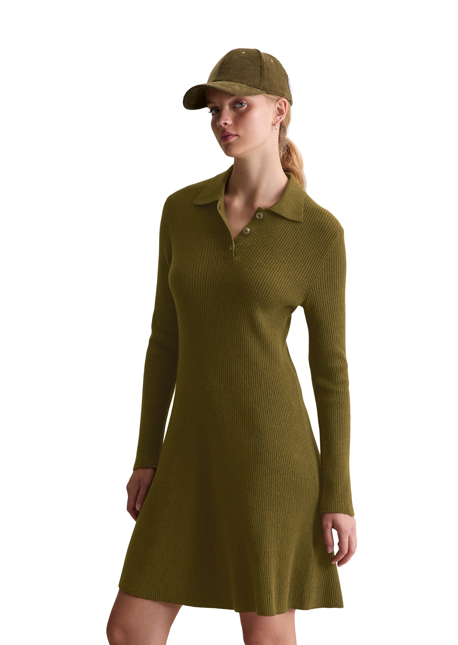 Marc OPolo DENIM Strickkleid "aus softem Schurwolle-Mix" günstig online kaufen