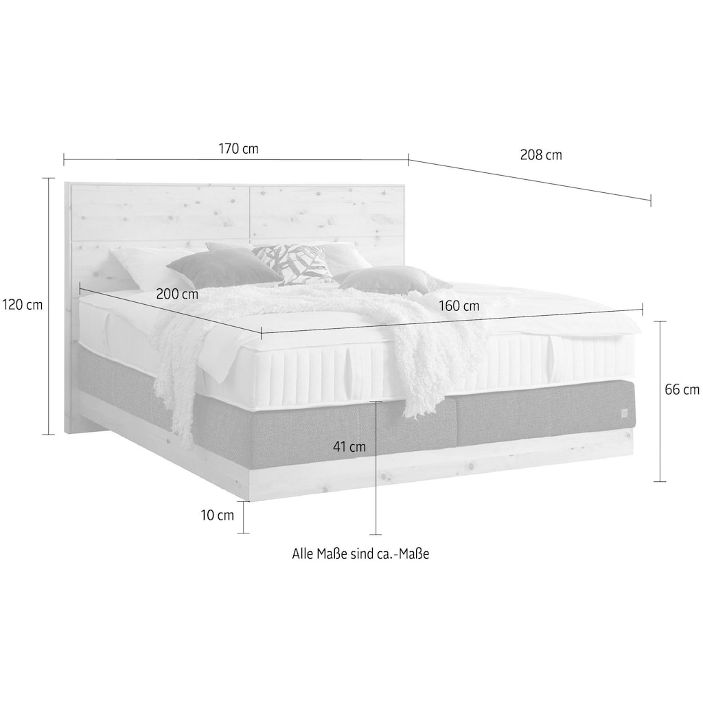 ADA premium Boxspringbett »Chalet«