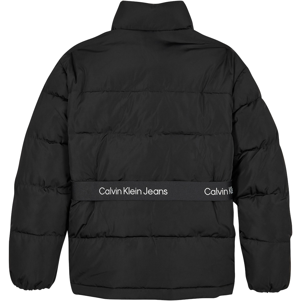 Calvin Klein Jeans Winterjacke »LOGO TAPE BELT JACKET«