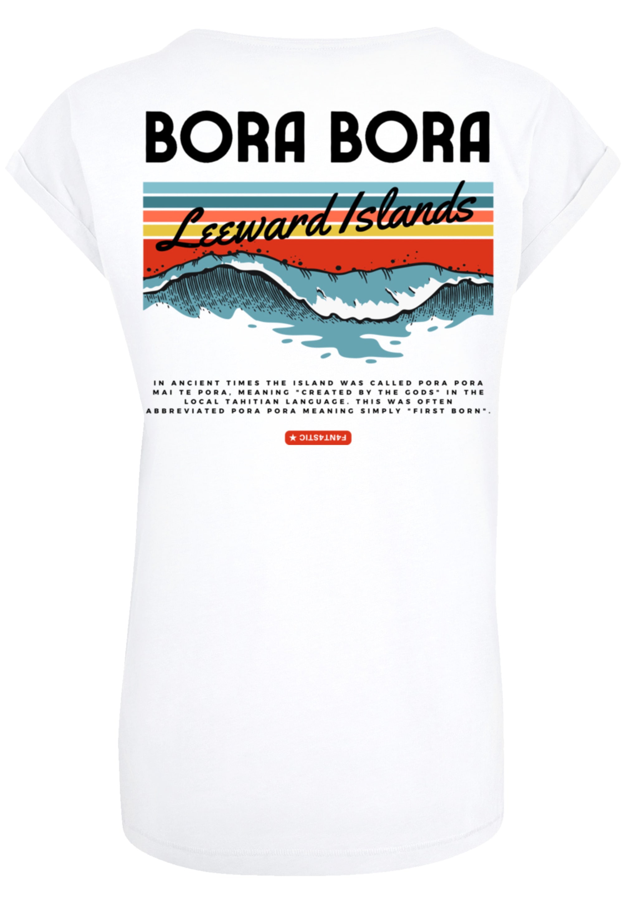 F4NT4STIC T-Shirt "Bora Bora Leewards Island", Print günstig online kaufen