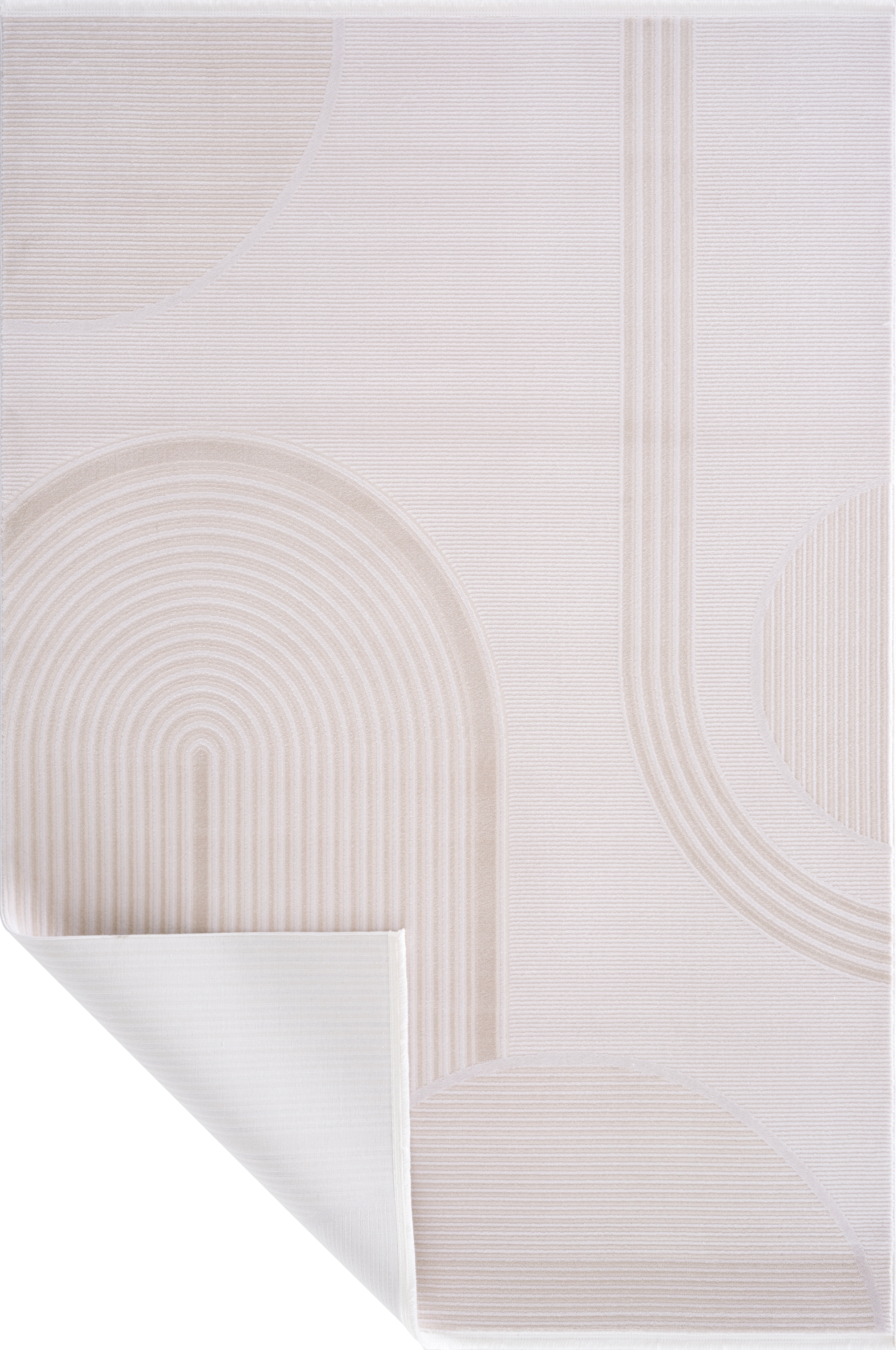 Calvin Klein home Teppich »Glow, mit Fransen, Designerteppich« rechteckig 8 mm Höhe Hoch-Tief, 3D Optik, skandinavischer Stil, Wohnzimmer, Schlafzimmer