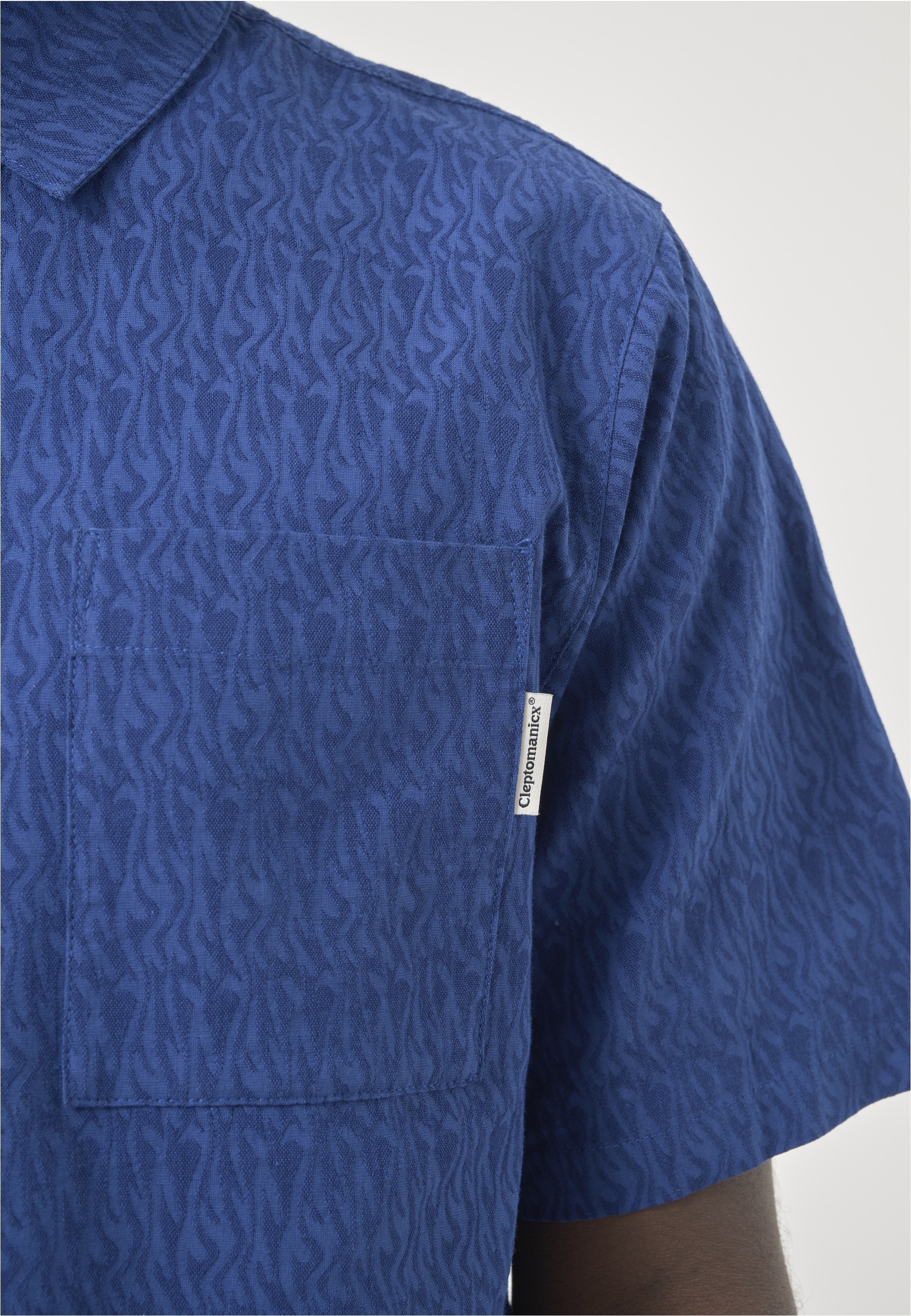 Cleptomanicx Kurzarmhemd »Shirt S/S Facemelter«, mit lockerem Schnitt